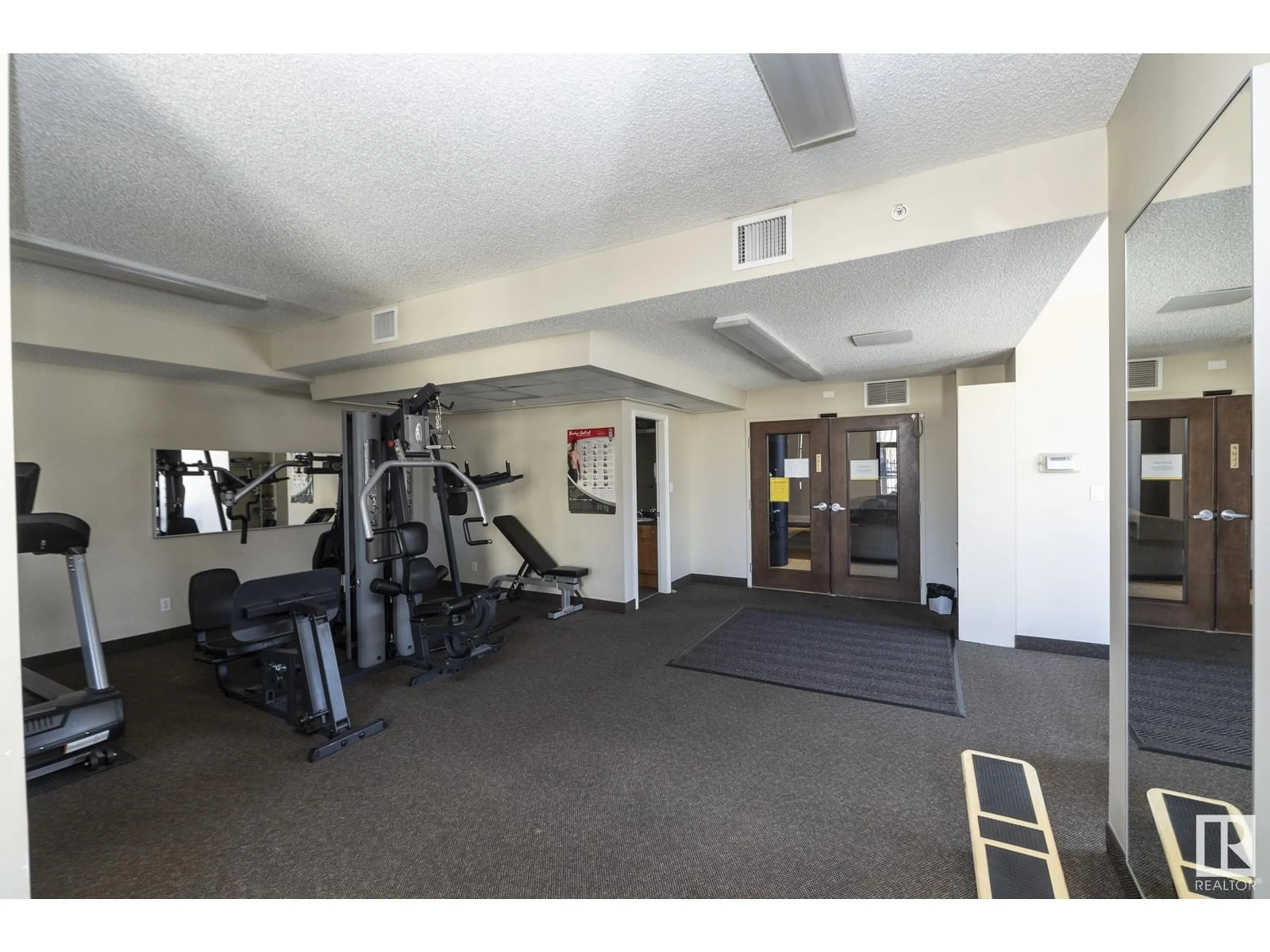 Gym or fitness room for #1001 9020 Jasper AV NW, Edmonton Alberta T5H3S8