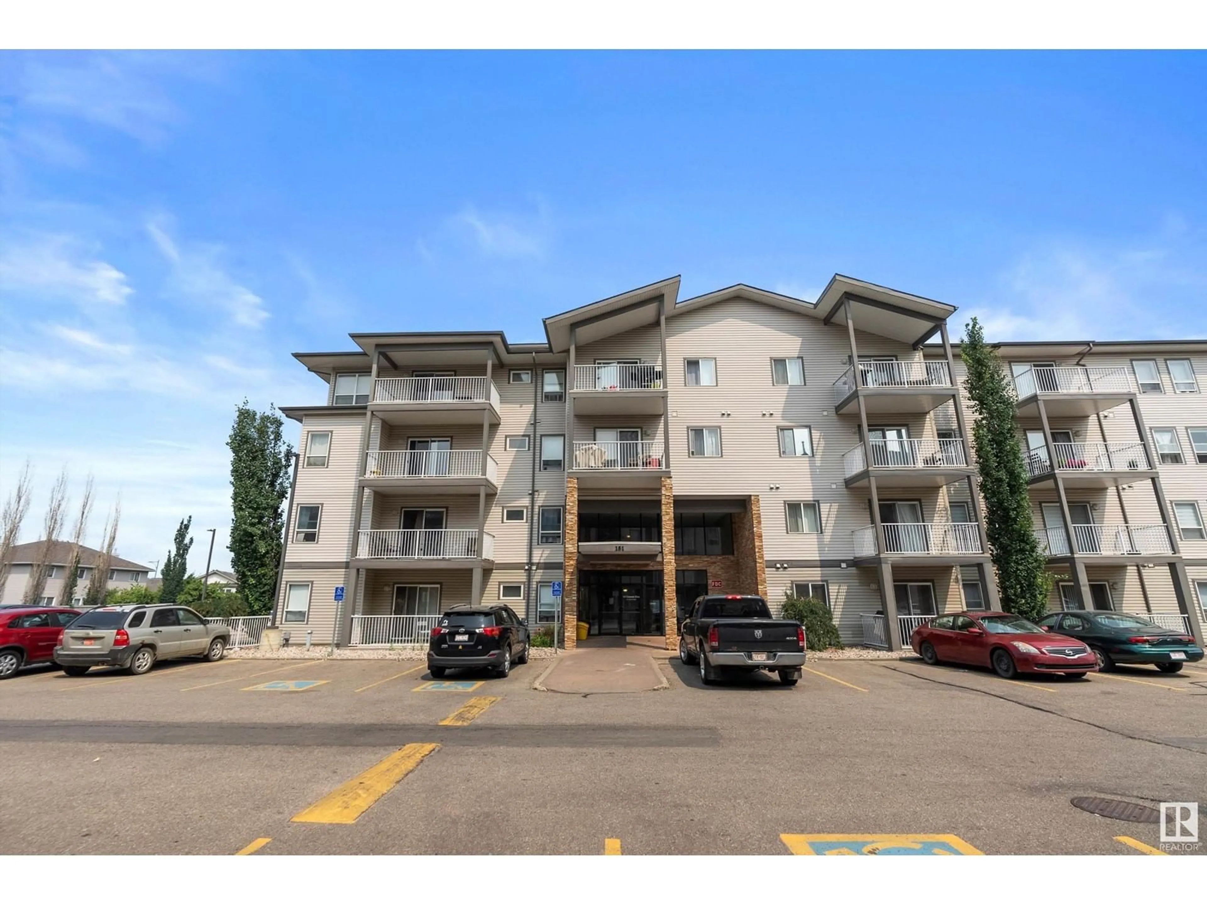 A pic from exterior of the house or condo for #314 151 EDWARDS DR SW, Edmonton Alberta T6X1N5