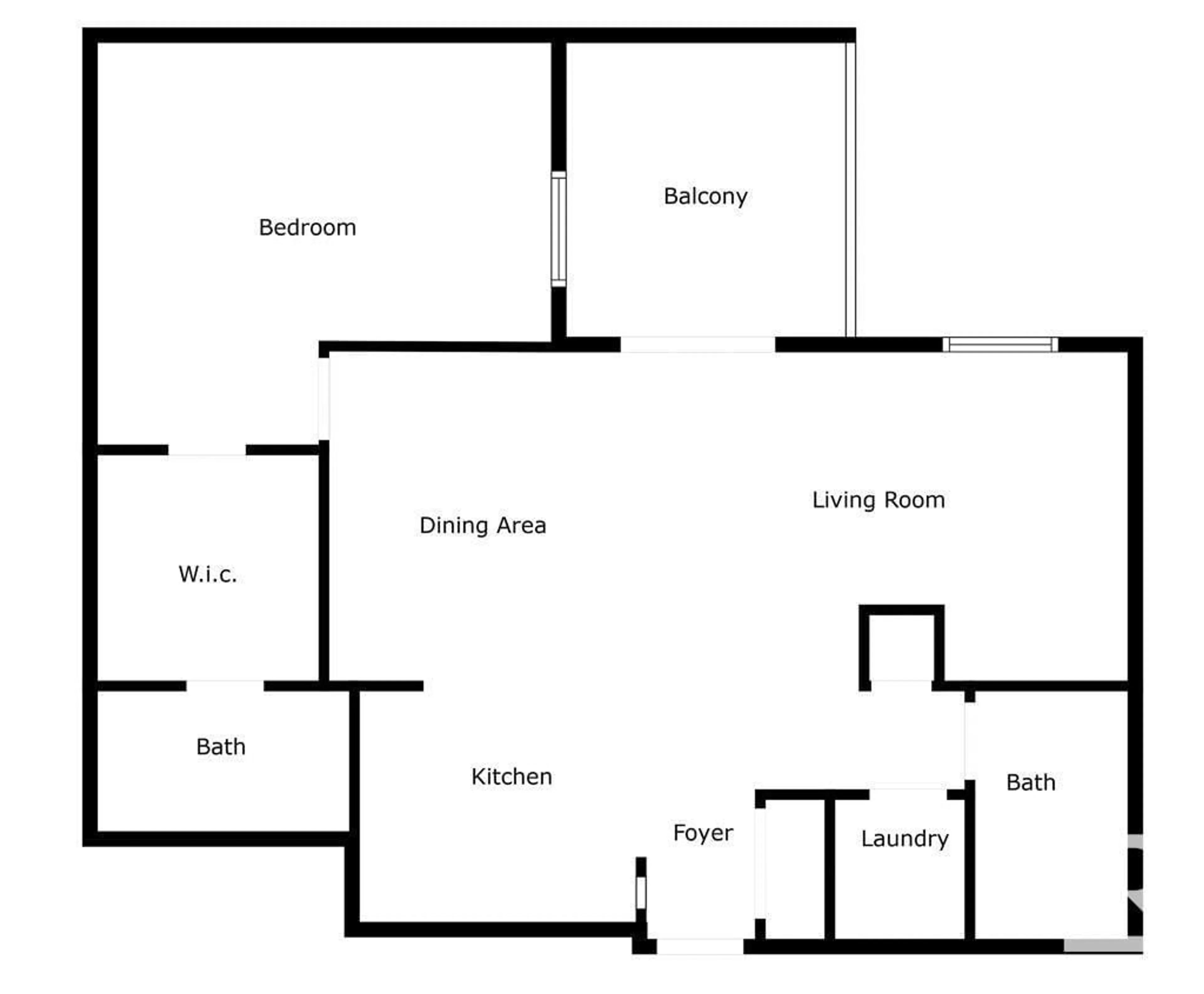 Floor plan for #431 11325 83 ST NW, Edmonton Alberta T5B4W5