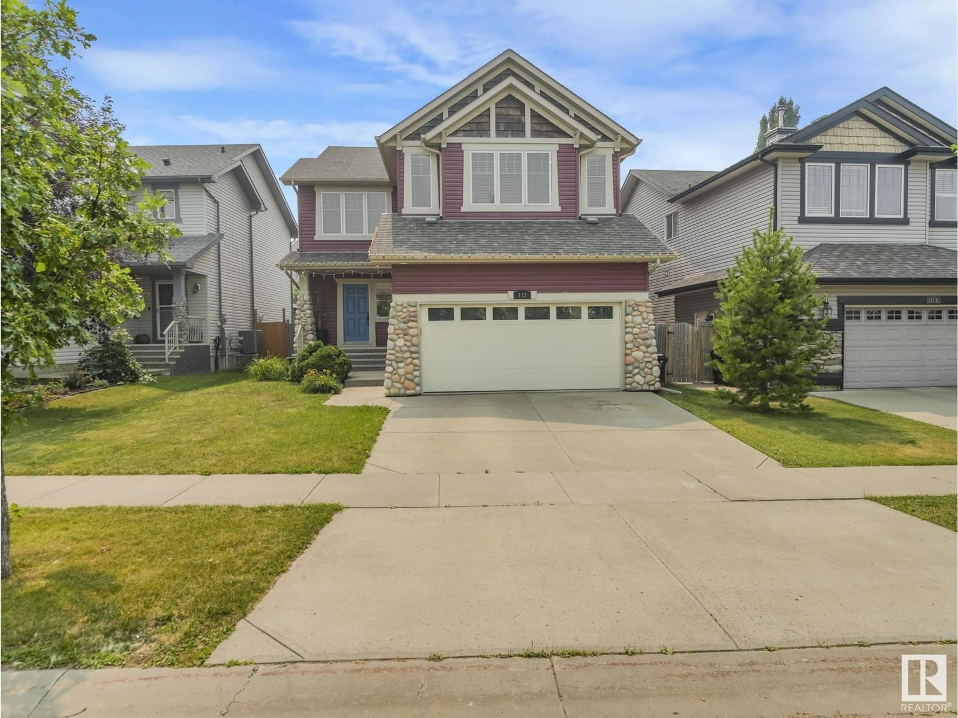 Frontside or backside of a home for 112 Campbell DR, Sherwood Park Alberta T8H0E3