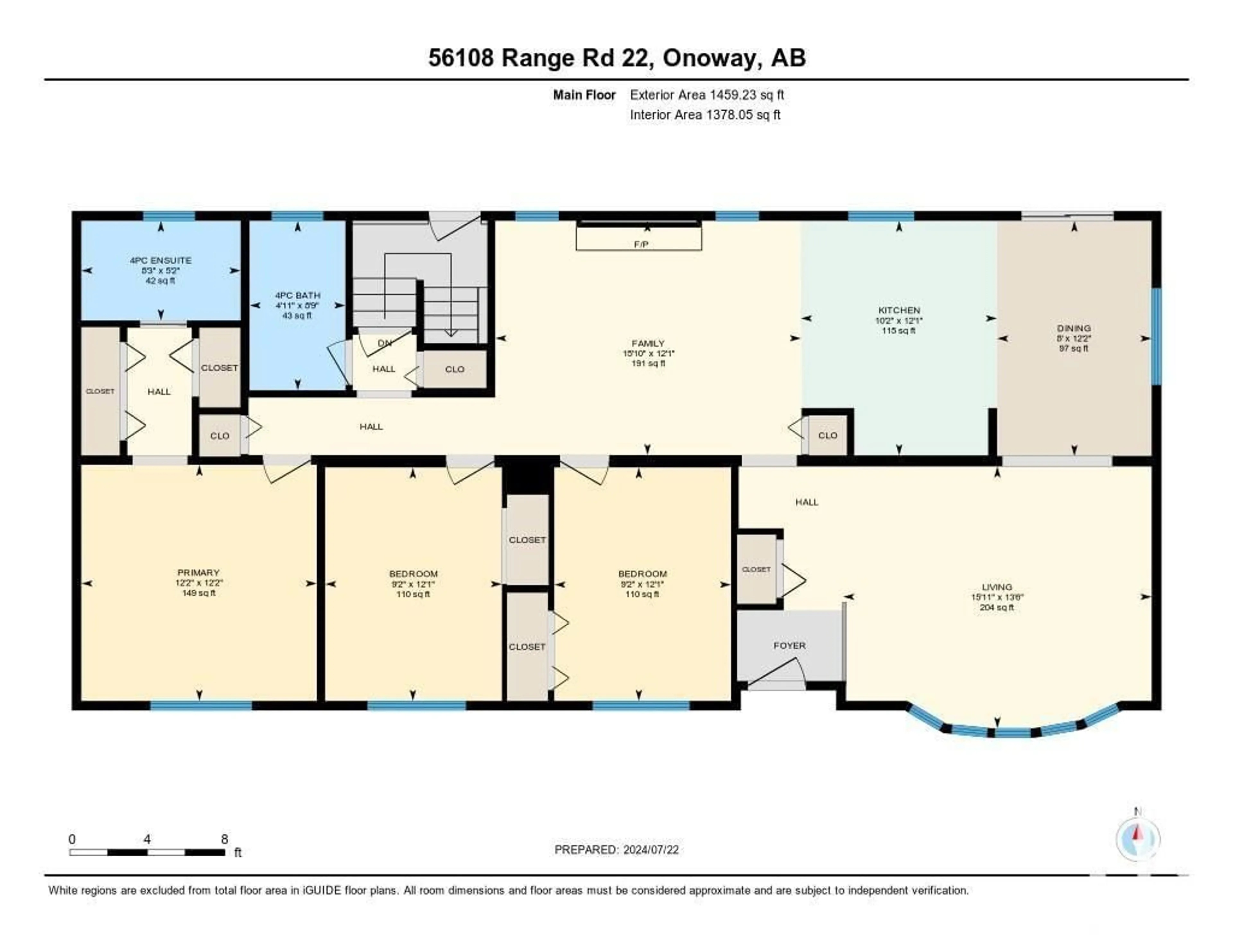 Floor plan for 56108 Range Road 262, Rural Lac Ste. Anne County Alberta T0E1A0