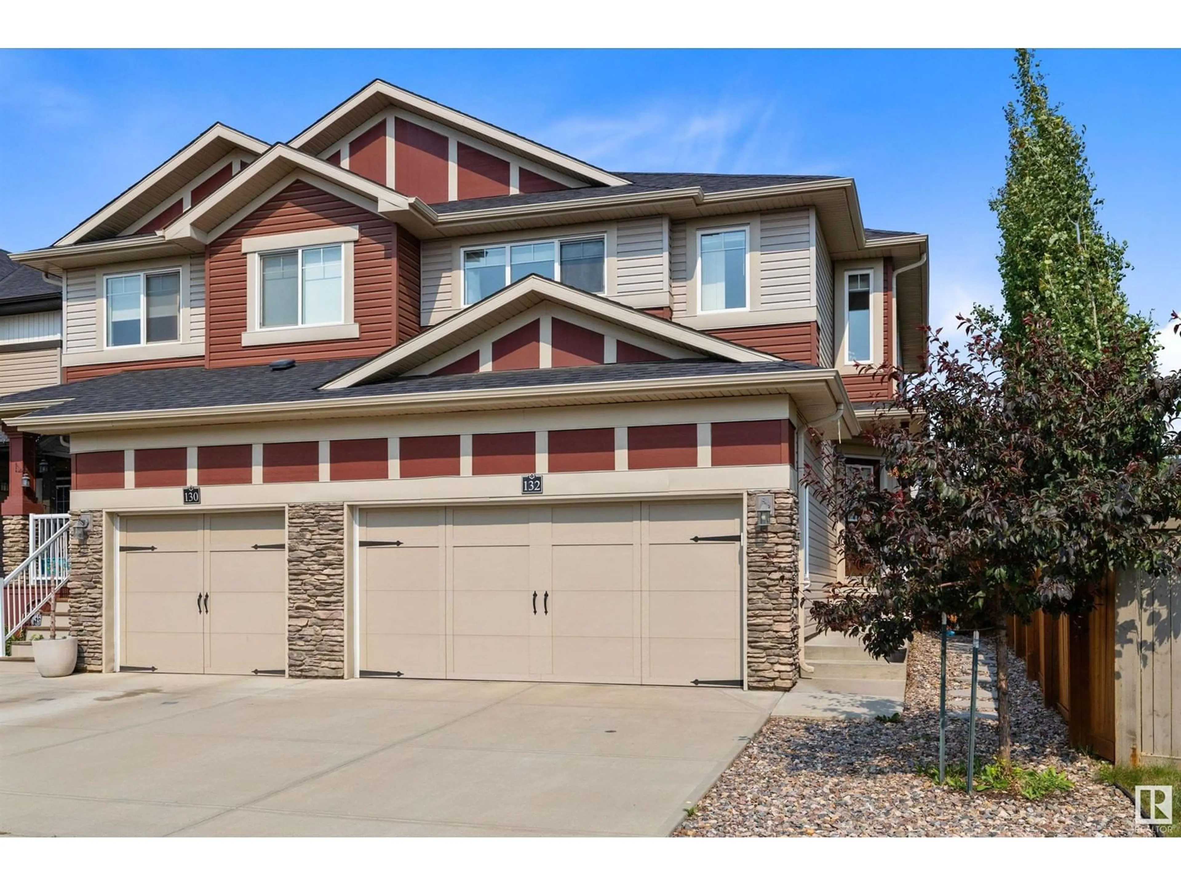 A pic from exterior of the house or condo for 132 ABBEY RD, Sherwood Park Alberta T8H0Z2