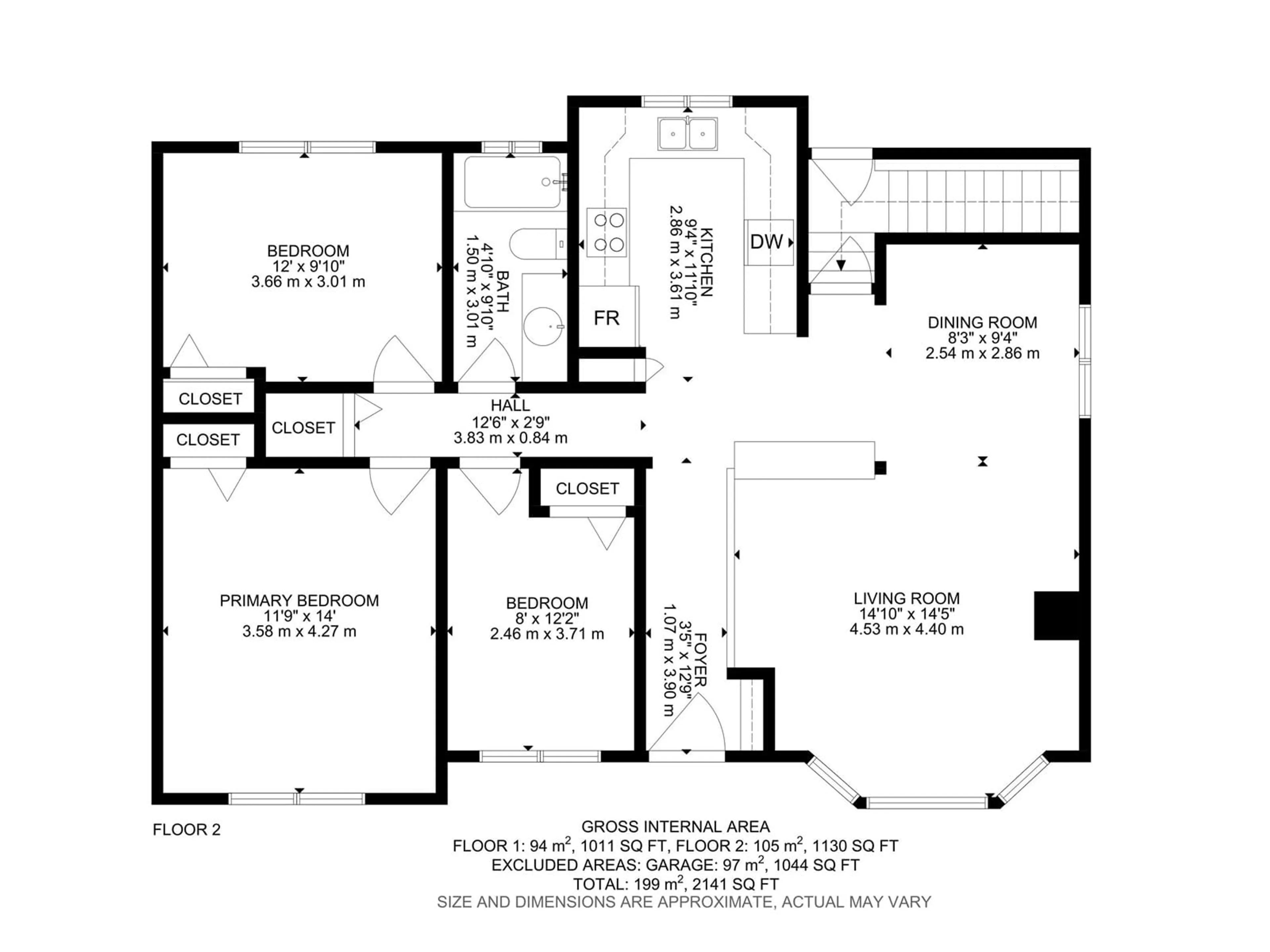 Floor plan for 4506 44 AV, Stony Plain Alberta T7Z1J2