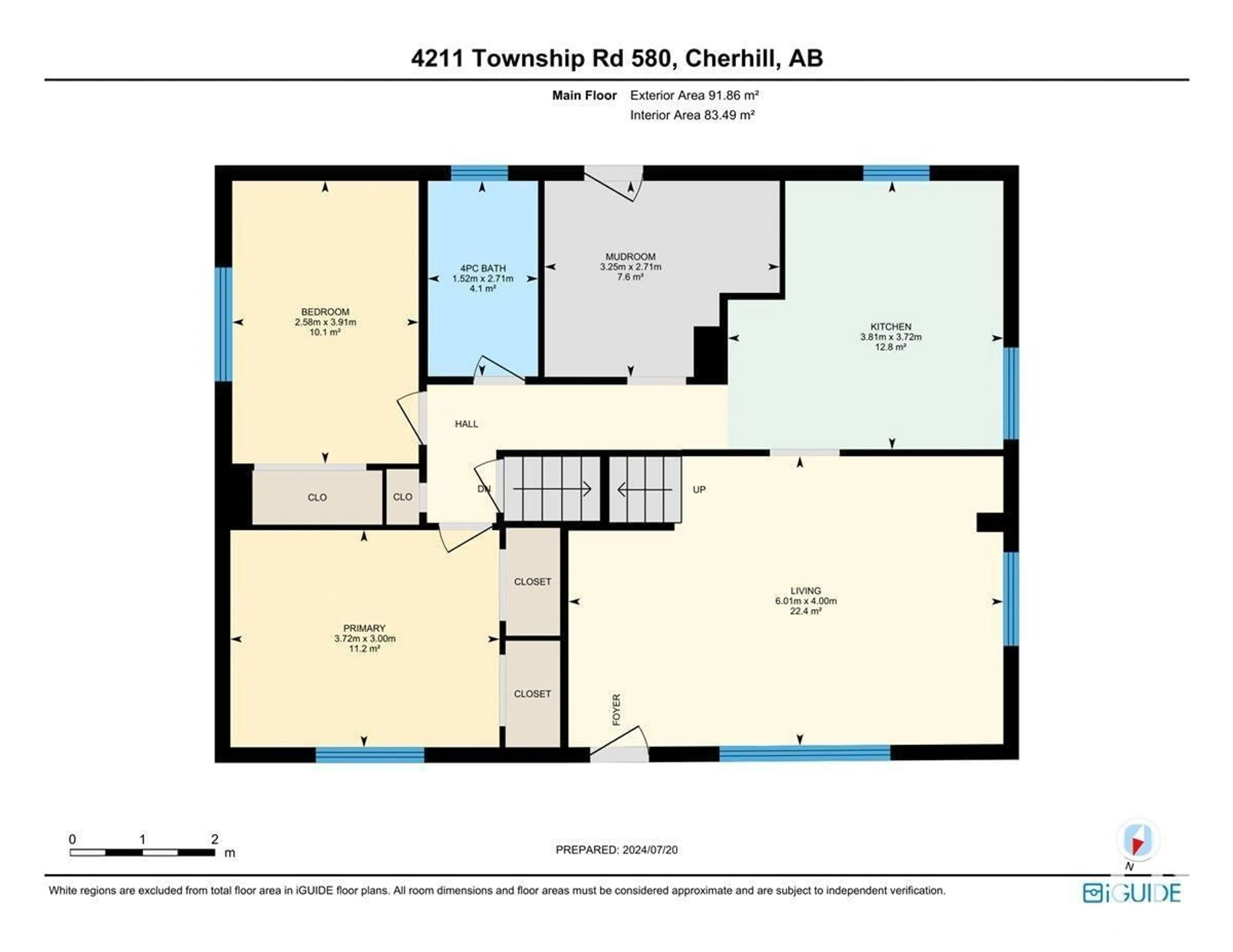 Floor plan for 4211 Twp Rd 580, Rural Barrhead County Alberta T7N0J9