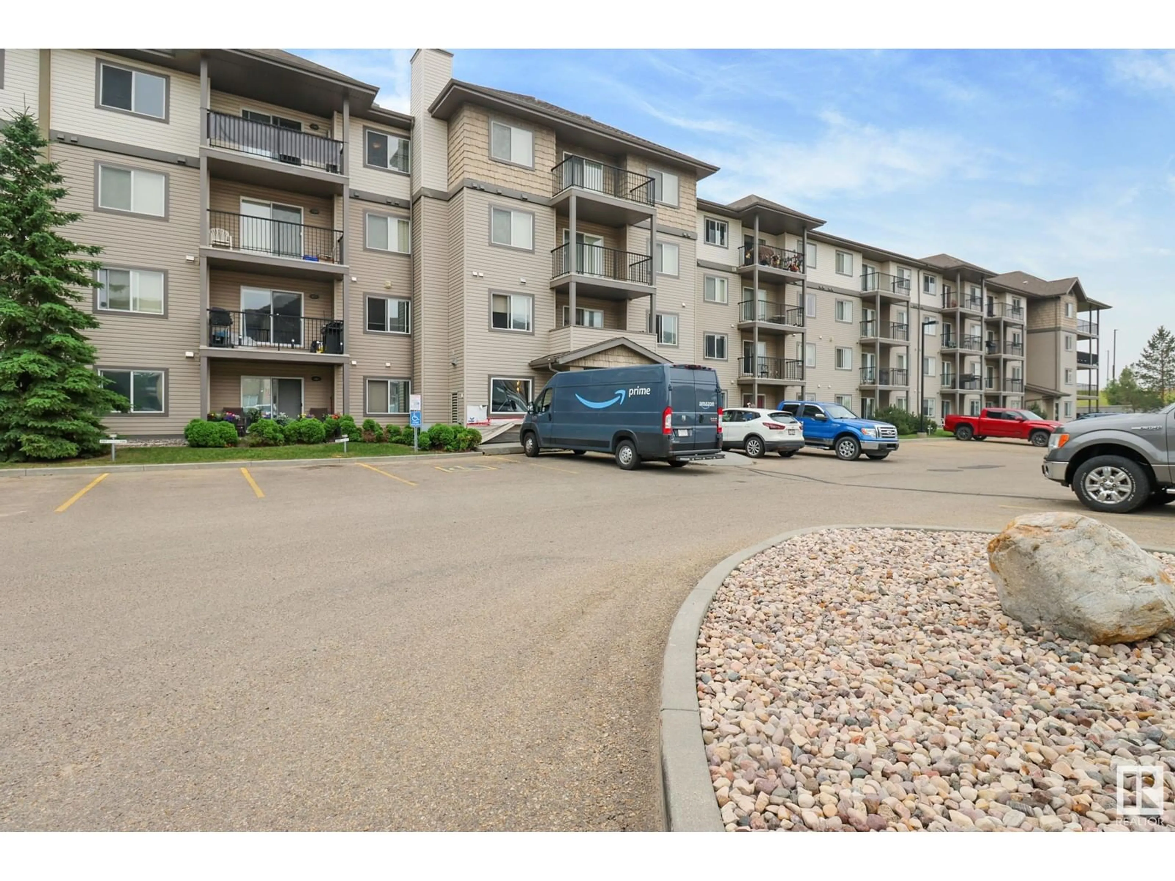 A pic from exterior of the house or condo for #206 309 Clareview Station Dr ST NW NW, Edmonton Alberta T5Y0C5