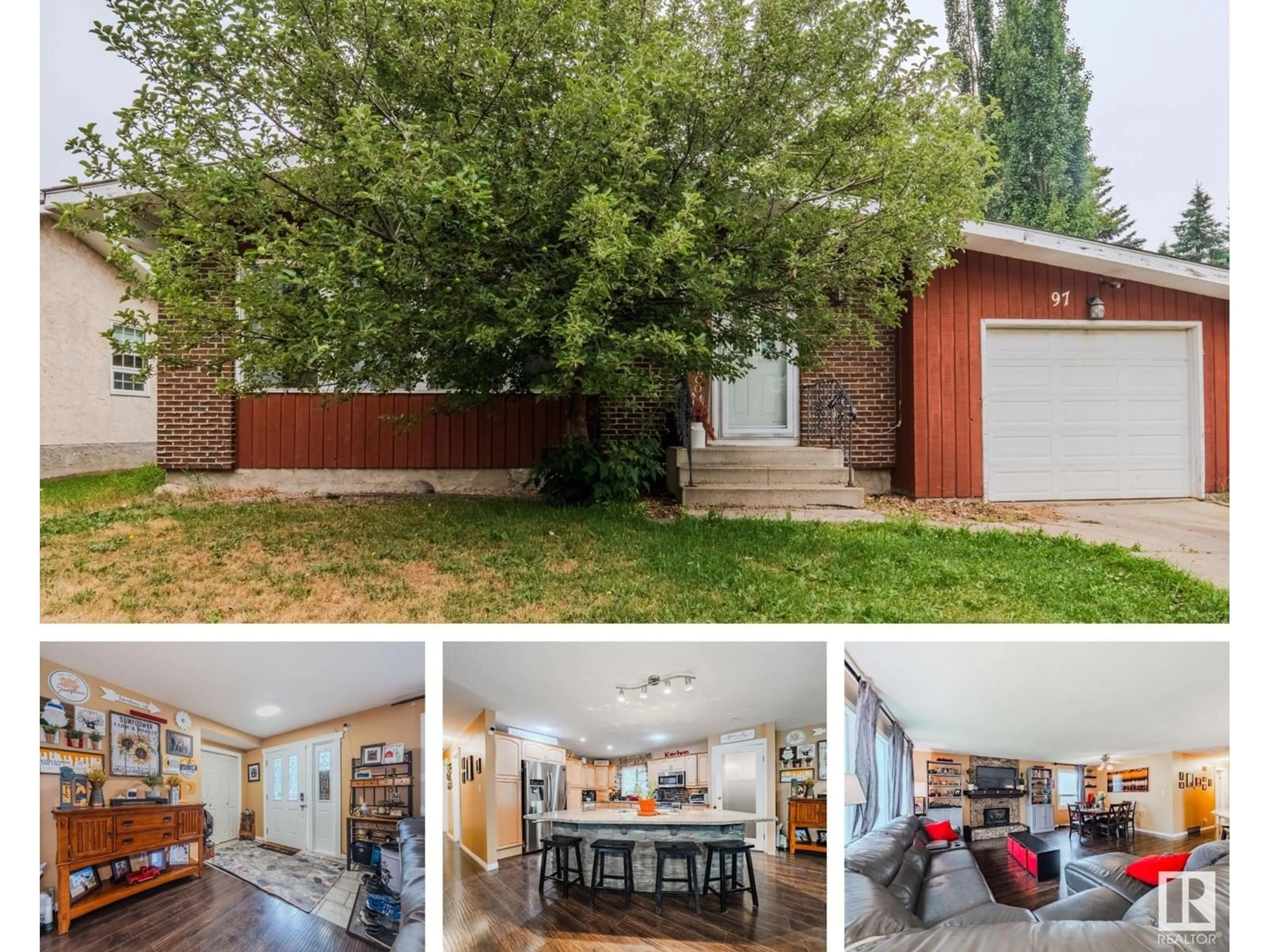 Frontside or backside of a home for 97 AKINS DR, St. Albert Alberta T8N3A5