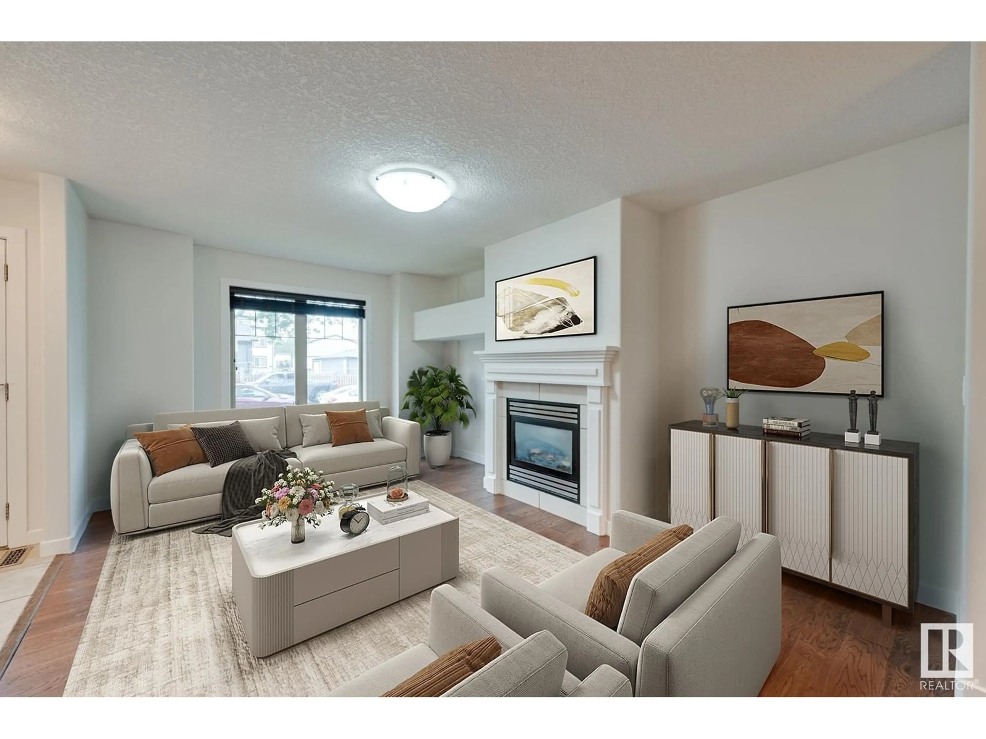 Living room for 10119 113 AV NW, Edmonton Alberta T5H0M8