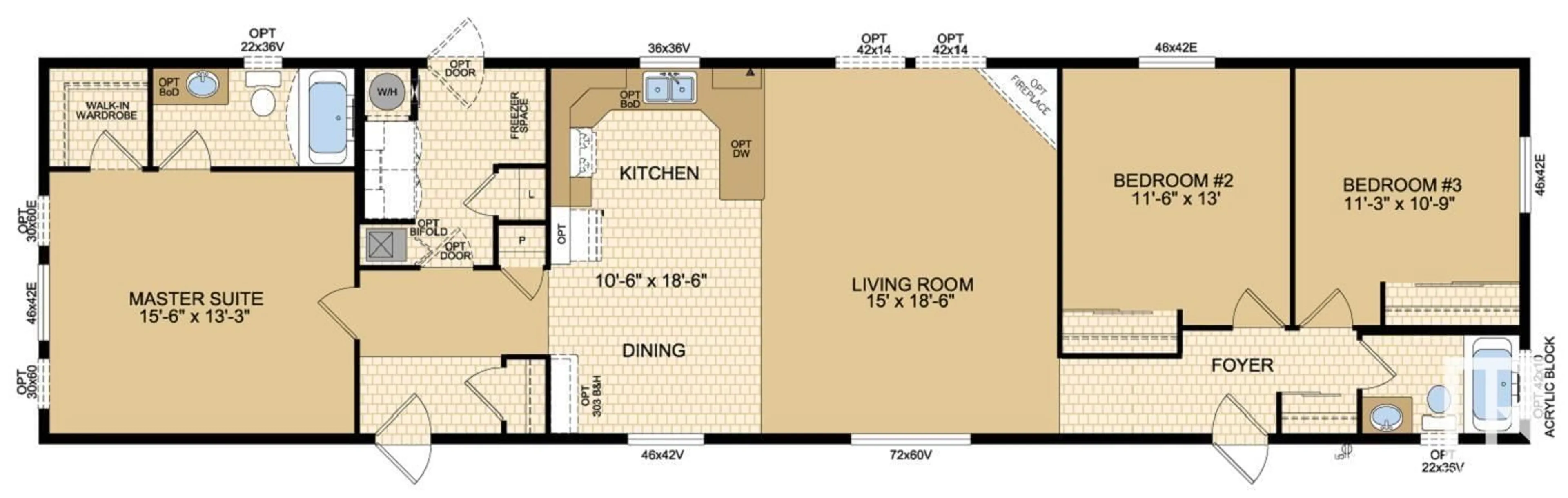 Floor plan for 101 LAKE AV, Rural Parkland County Alberta T0E0W0