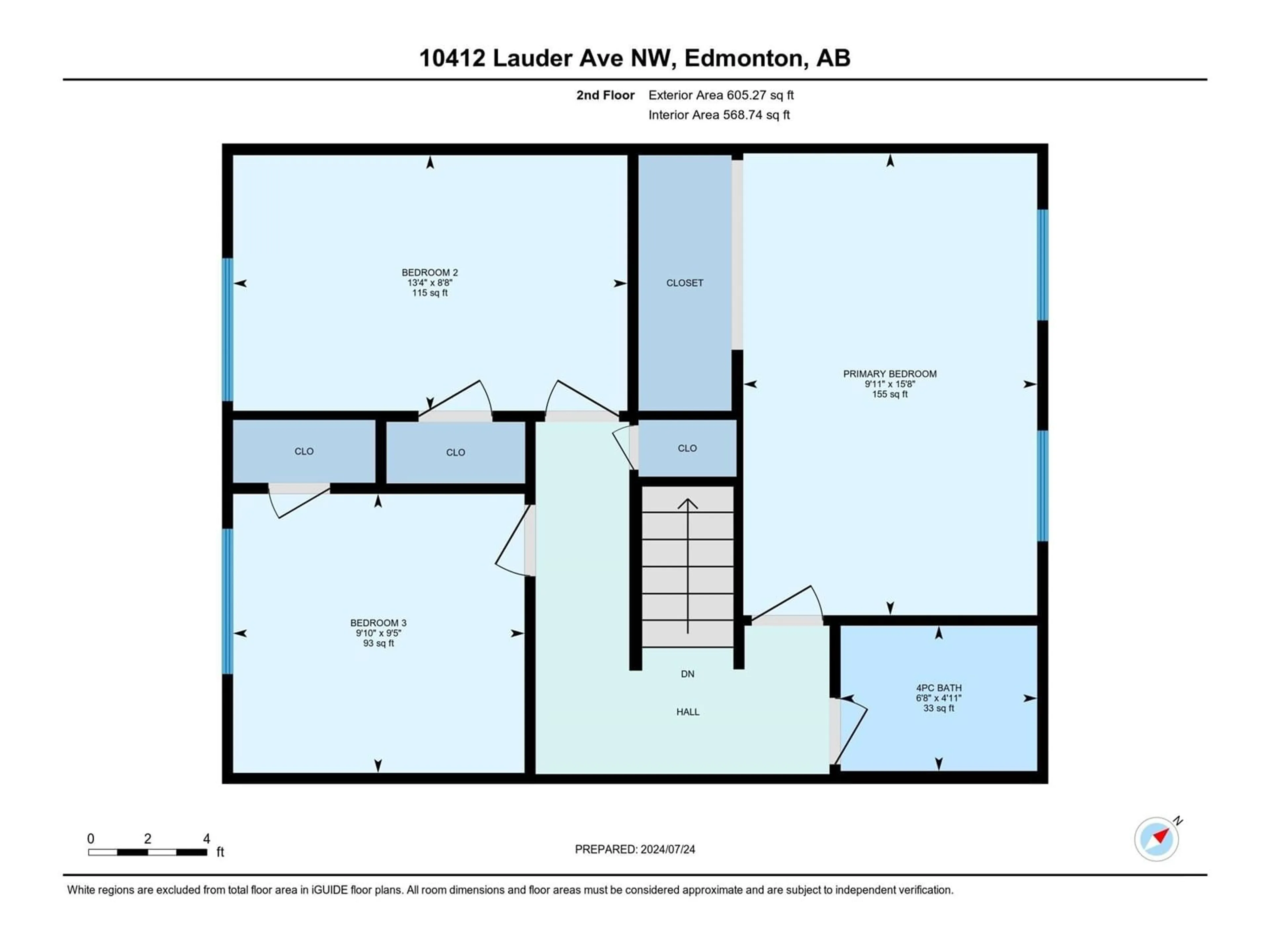 Floor plan for 10412 Lauder AV NW, Edmonton Alberta T5E5P8