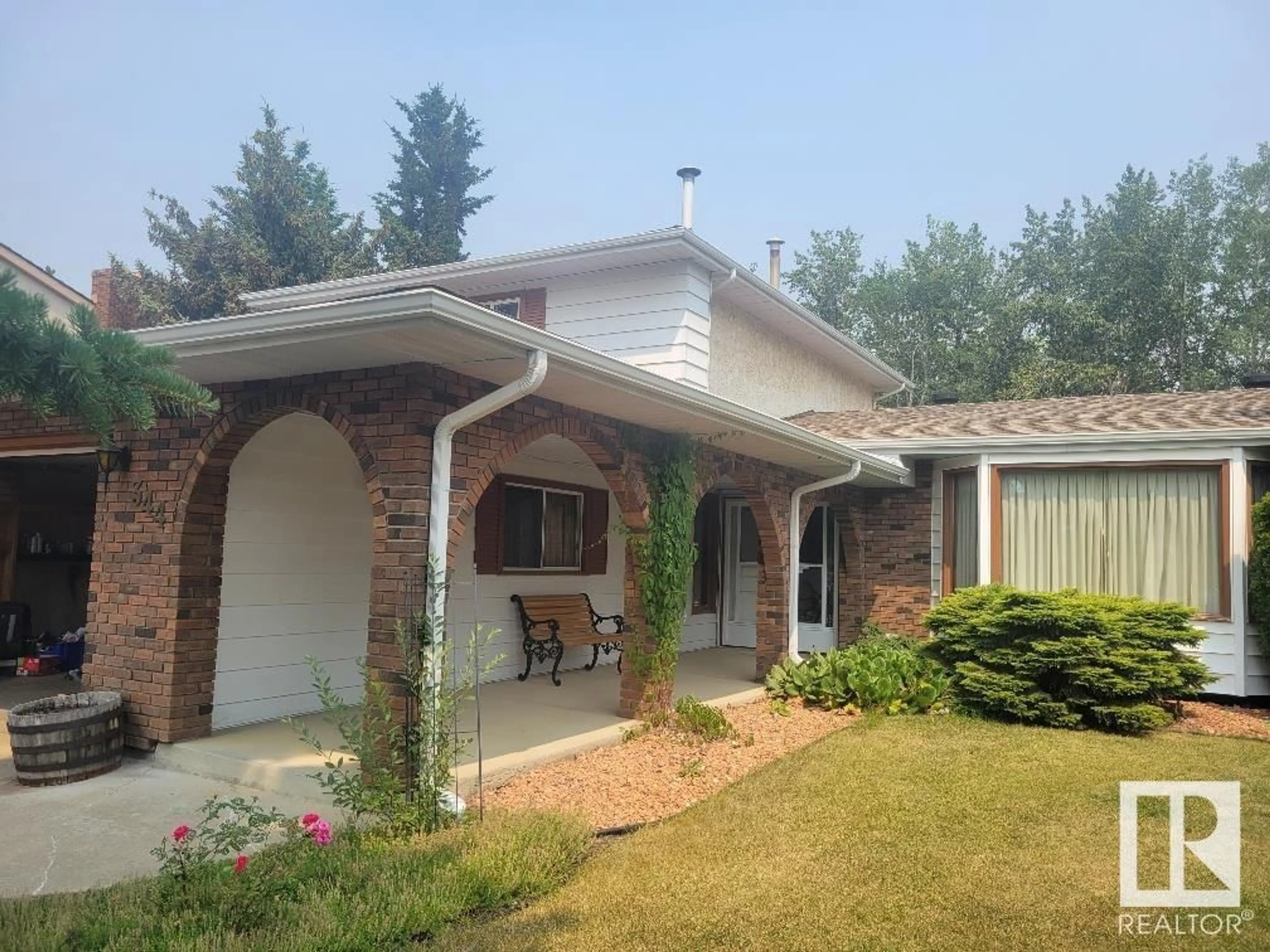 Frontside or backside of a home for 344 LESSARD DR NW, Edmonton Alberta T6M1A5