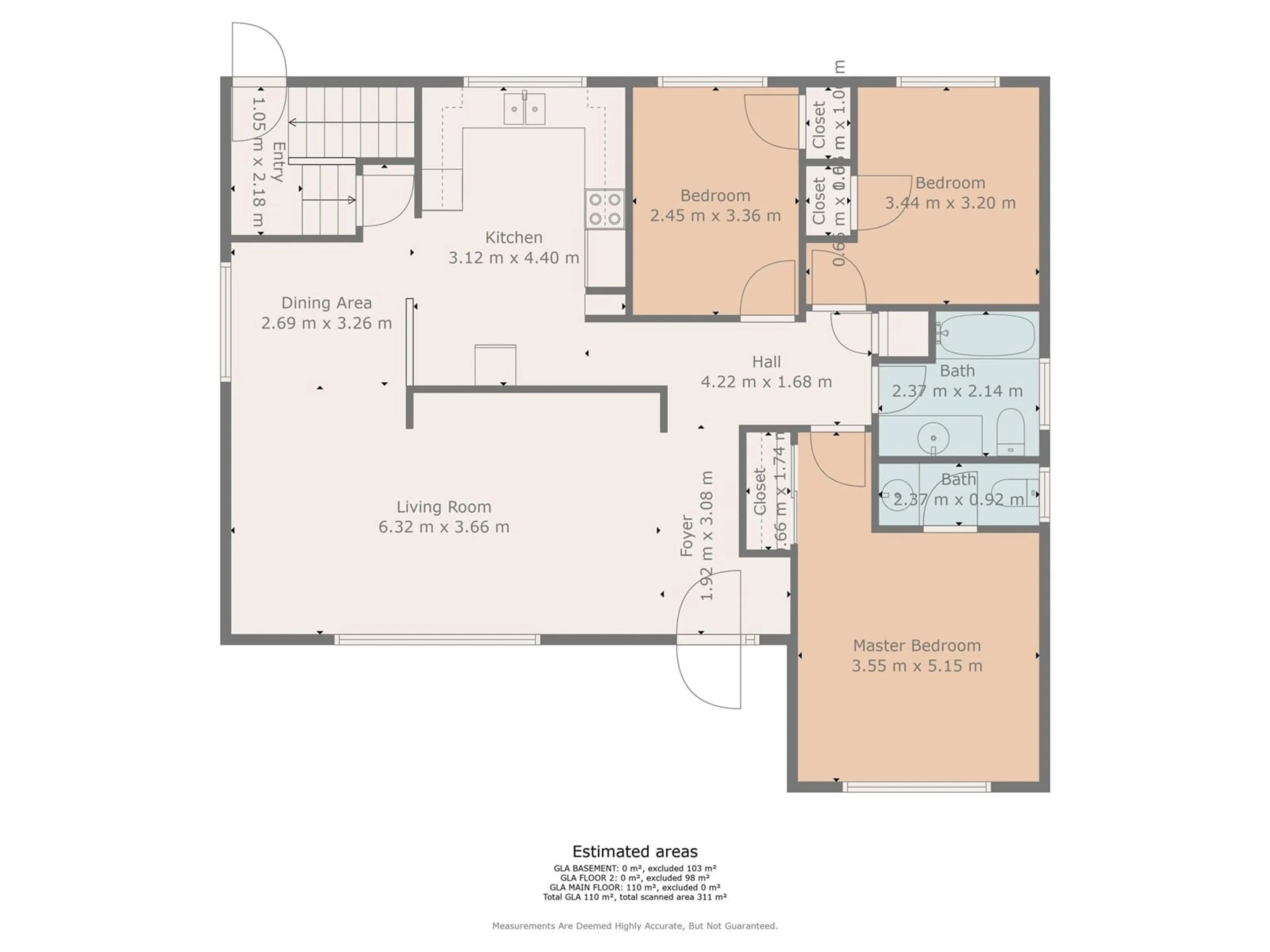 Floor plan for 7803 143 AV NW, Edmonton Alberta T5C2P7
