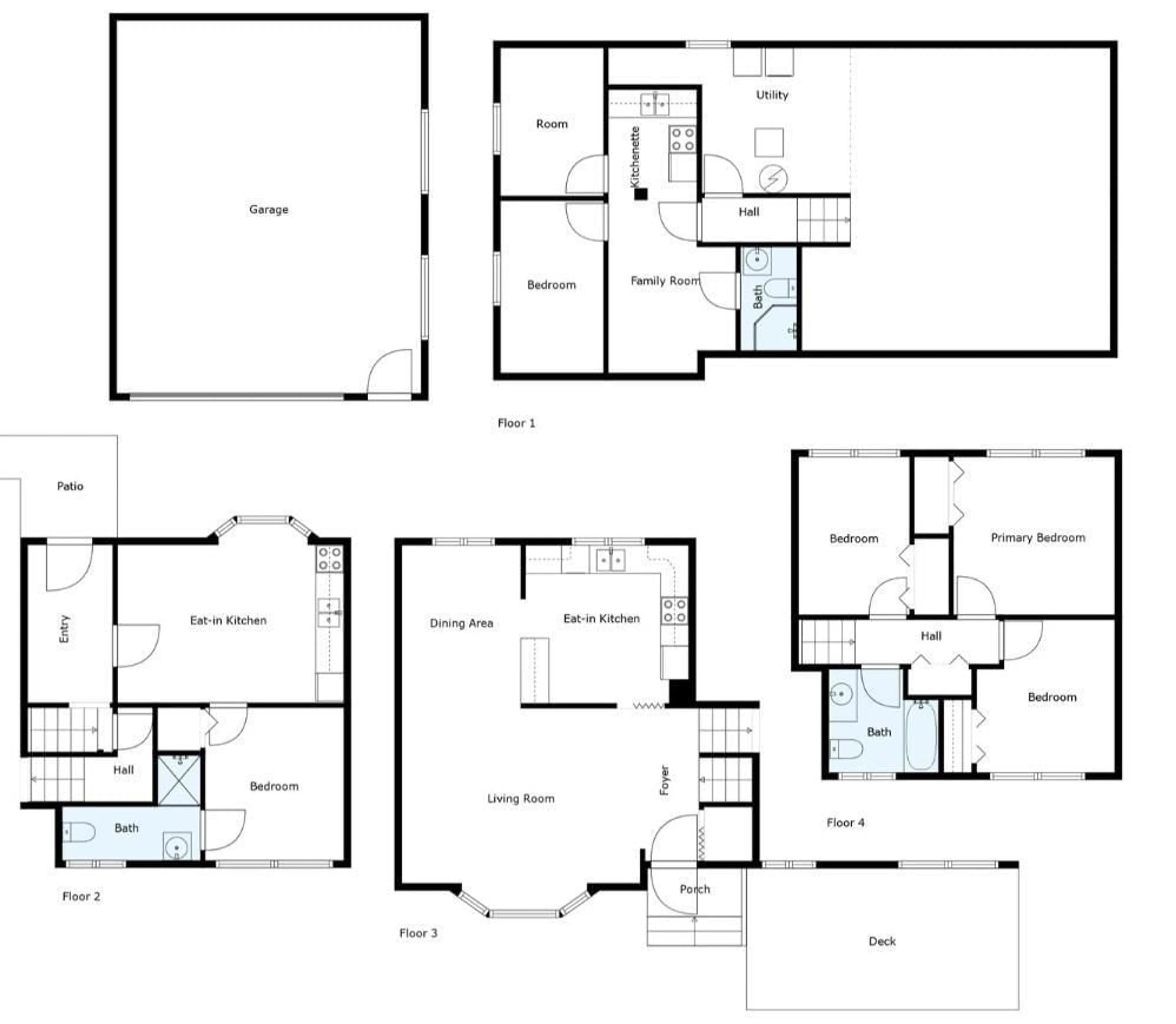 Floor plan for 9305 163 ST NW, Edmonton Alberta T5R2P9