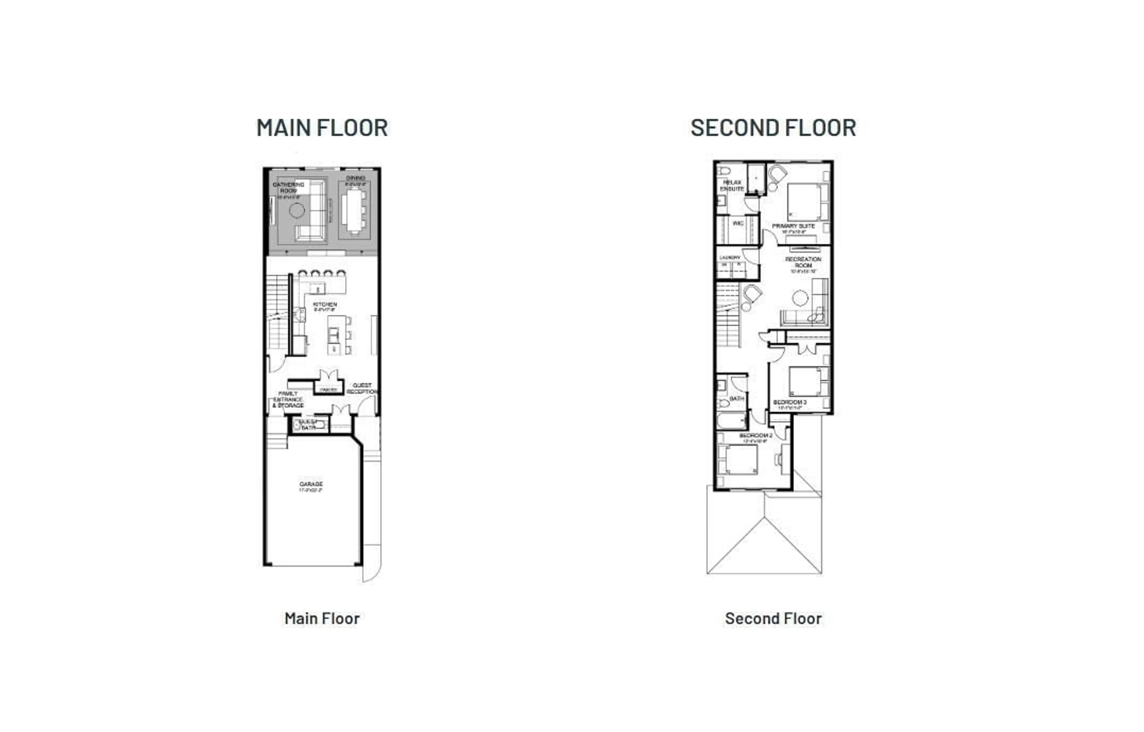 Floor plan for 7327 Klapstein CR SW, Edmonton Alberta T6W5N5