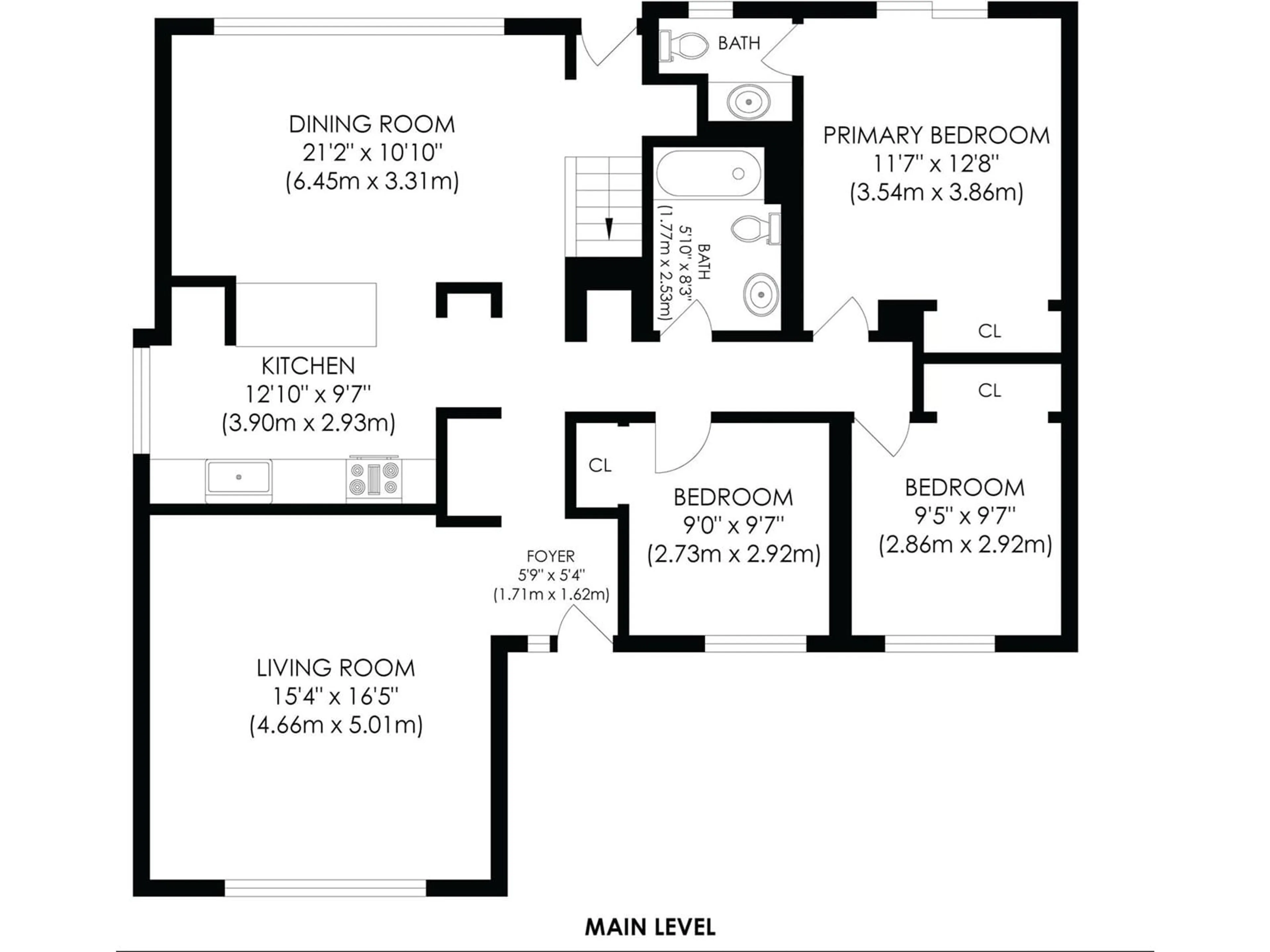 Floor plan for 19 FAIR OAKS DR, St. Albert Alberta T8N1P7