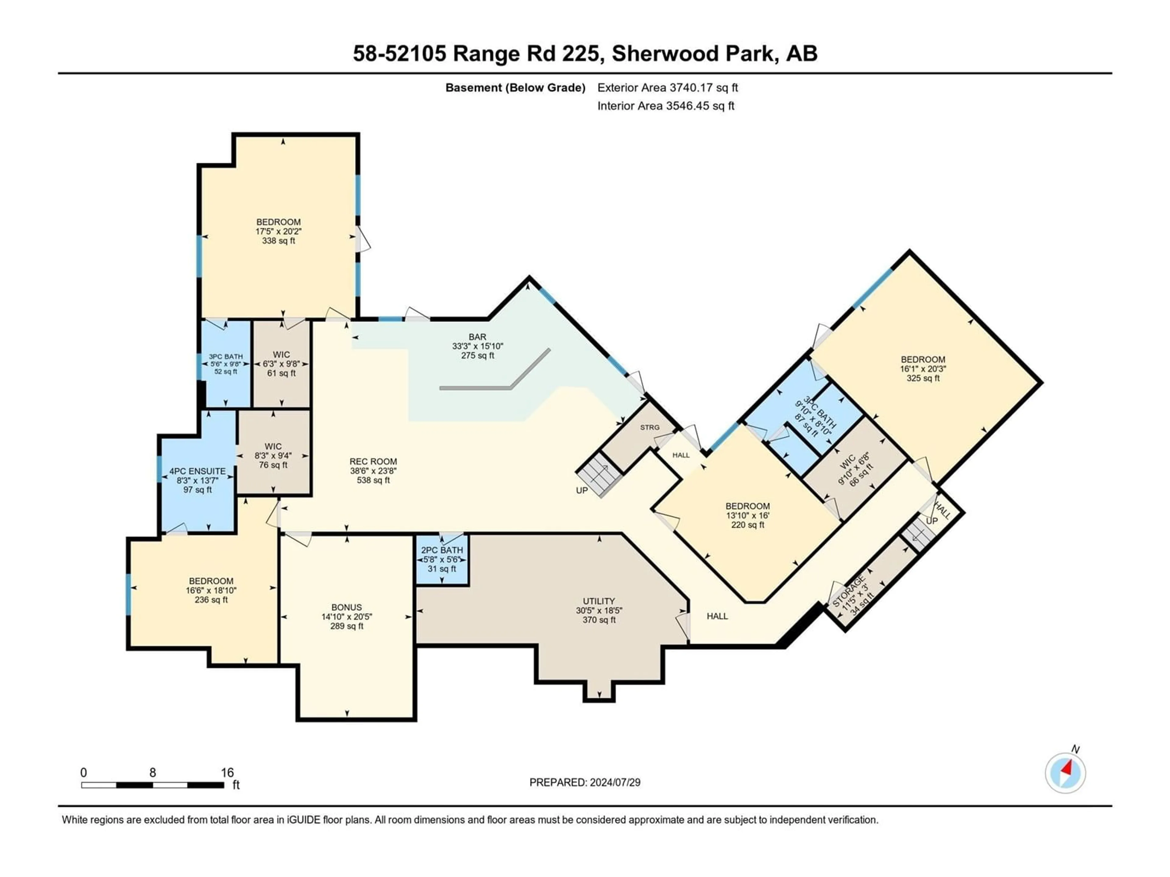 Floor plan for #58 52105 RGE RD 225, Rural Strathcona County Alberta T8C1C2