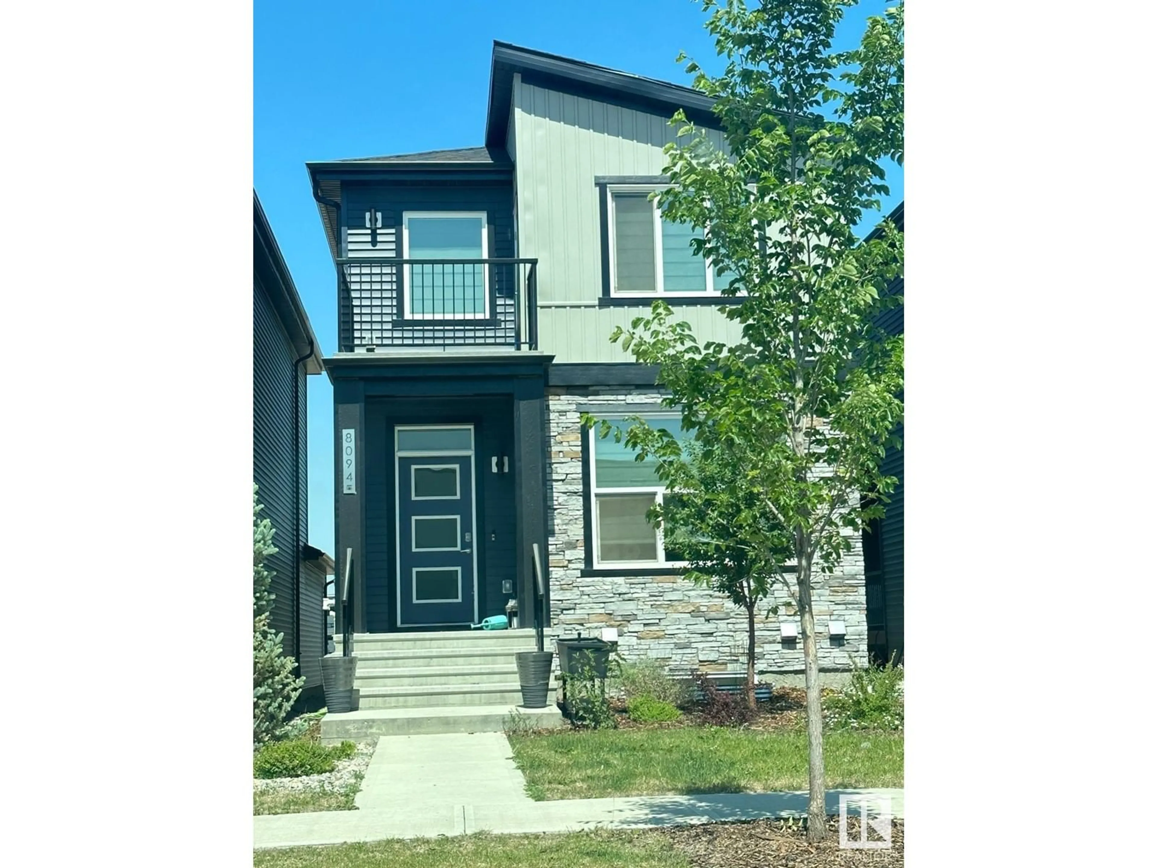 Frontside or backside of a home for 8094 KIRIAK LI SW, Edmonton Alberta T6W4V2