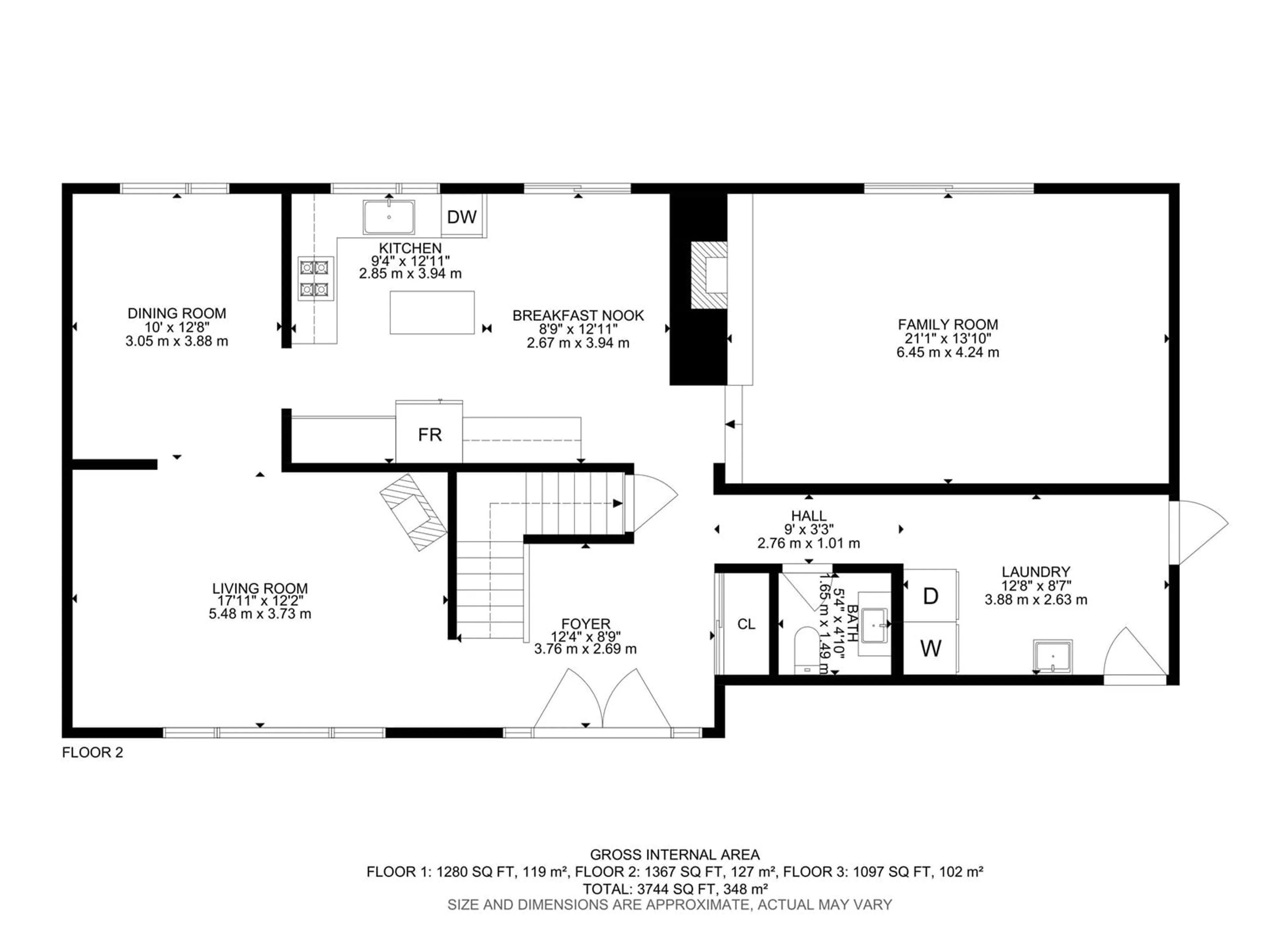 Floor plan for 68 Hewitt Drive, Rural Sturgeon County Alberta T0A0K4