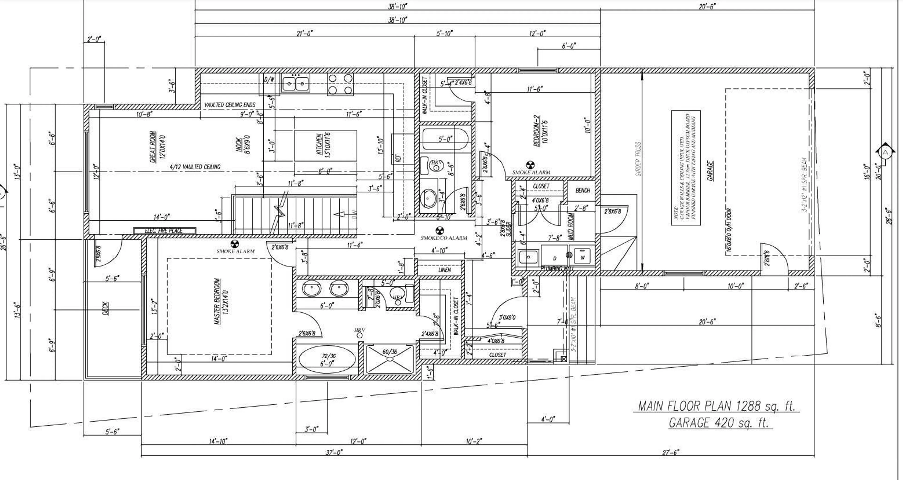 Floor plan for 73 Edgefield Way, St. Albert Alberta T8N8A9