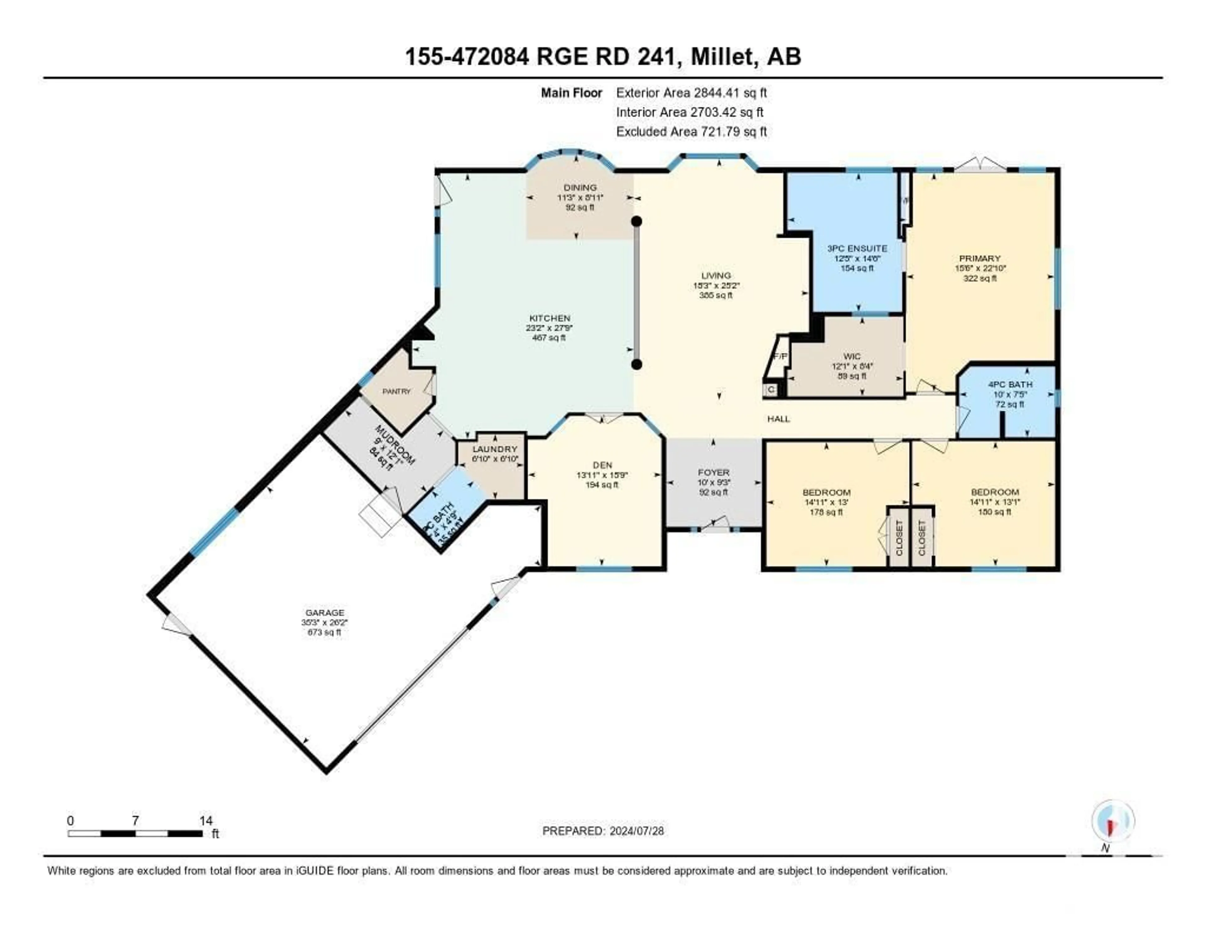 Floor plan for 115 472084 RGE RD 241, Rural Wetaskiwin County Alberta T0C1Z0