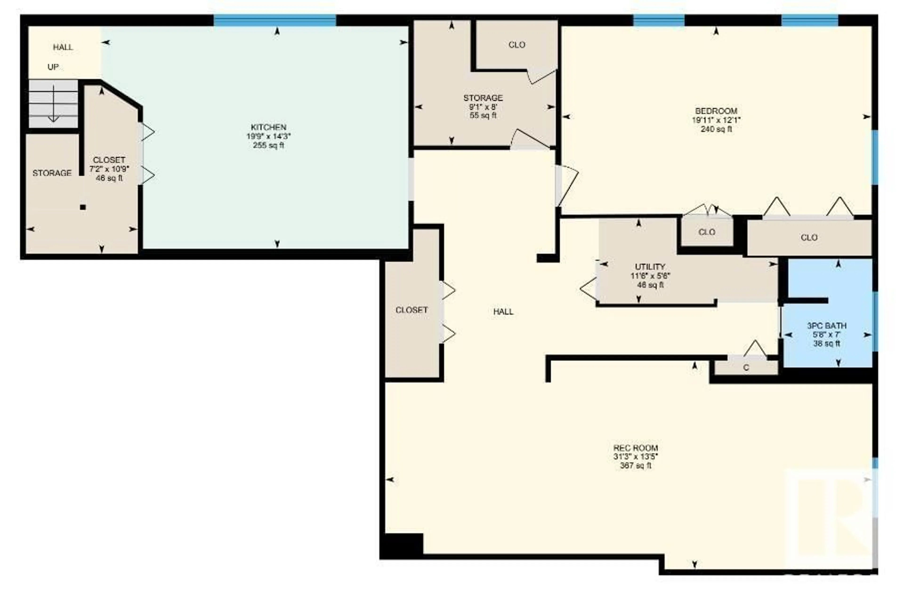 Floor plan for 10726 57 AV NW, Edmonton Alberta T6H0Y6