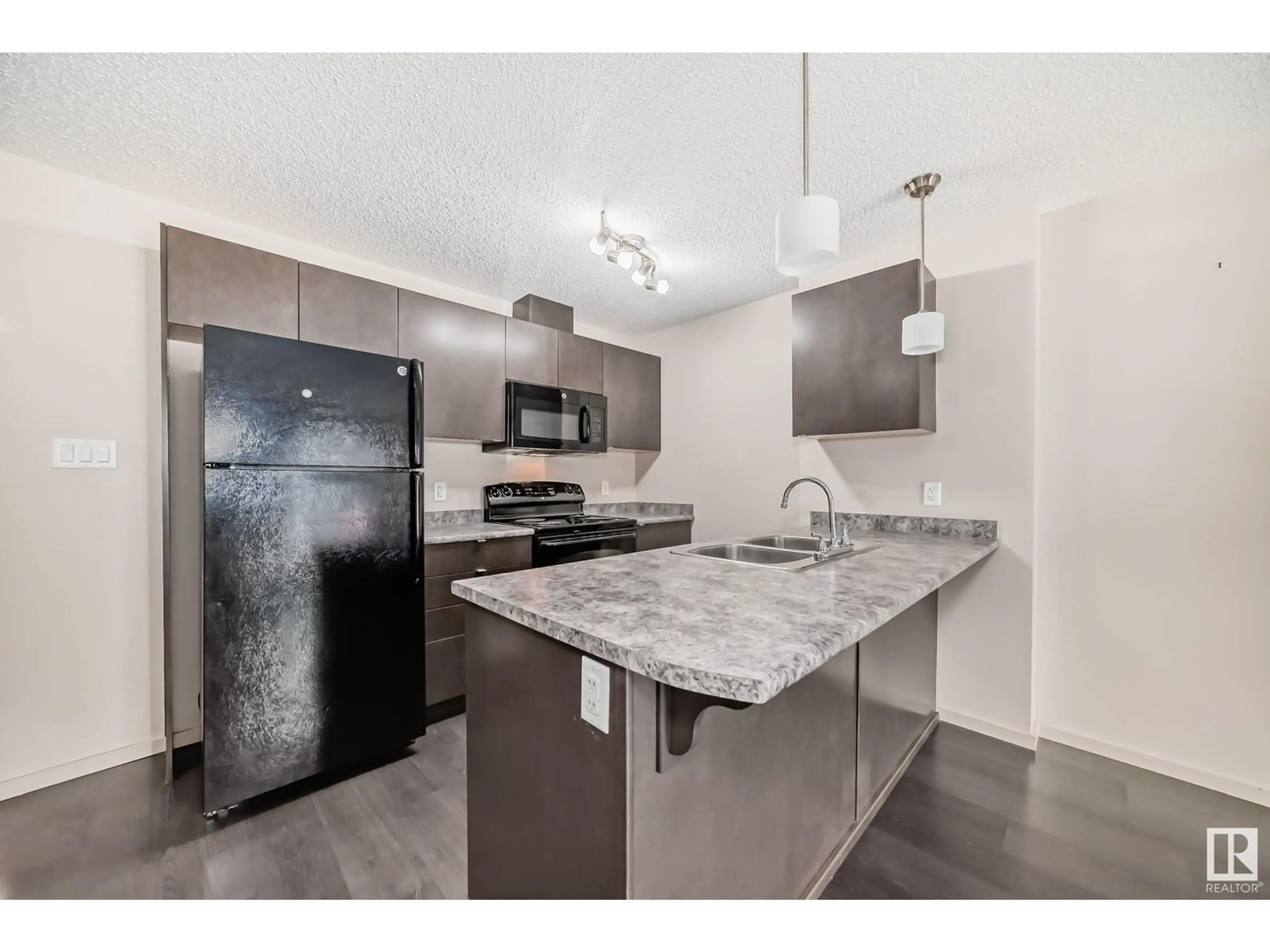 Standard kitchen for #116 508 ALBANY WY NW, Edmonton Alberta T6V0L1