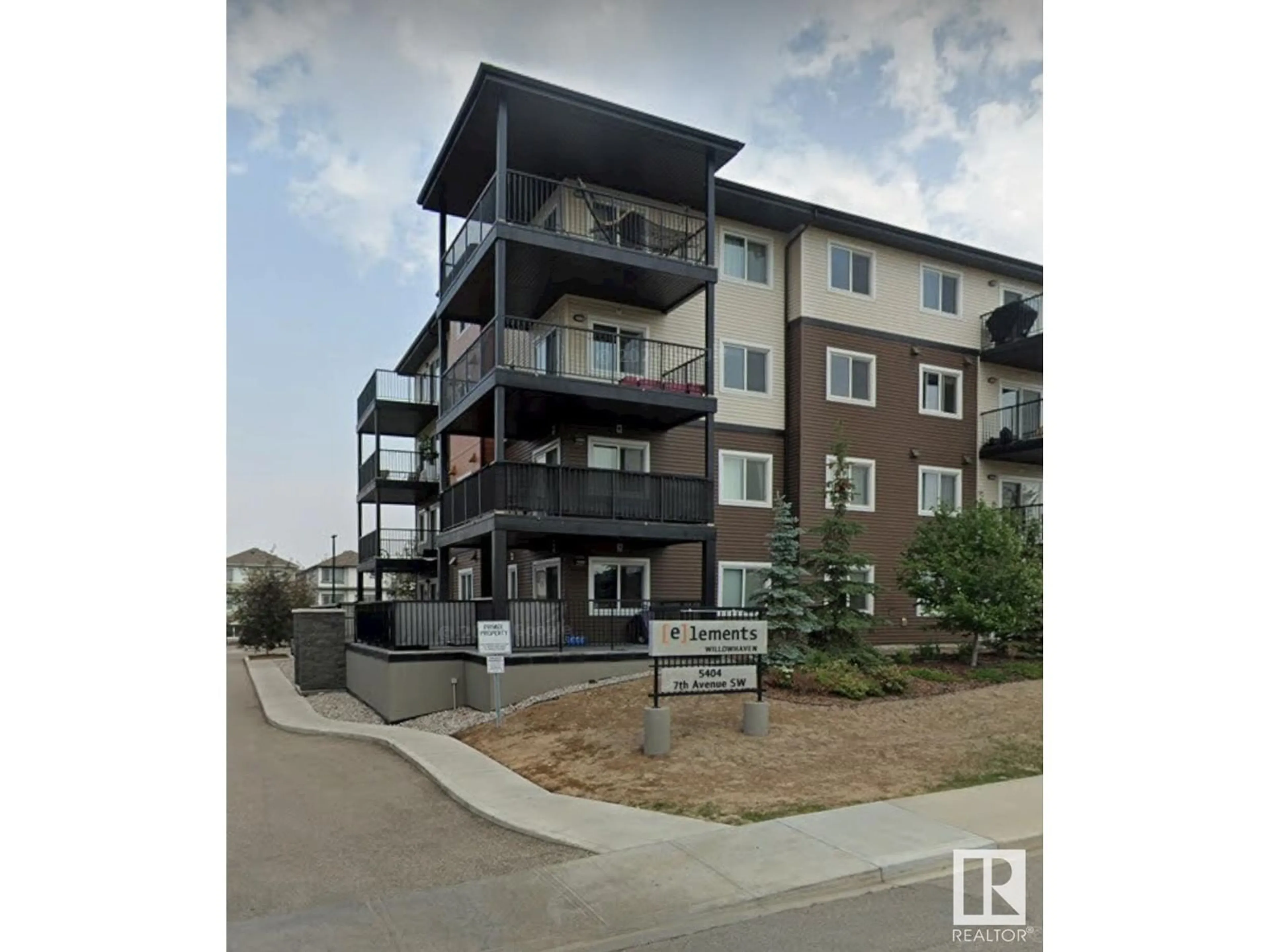 A pic from exterior of the house or condo for #420 5404 7 AV SW, Edmonton Alberta T6X2K4