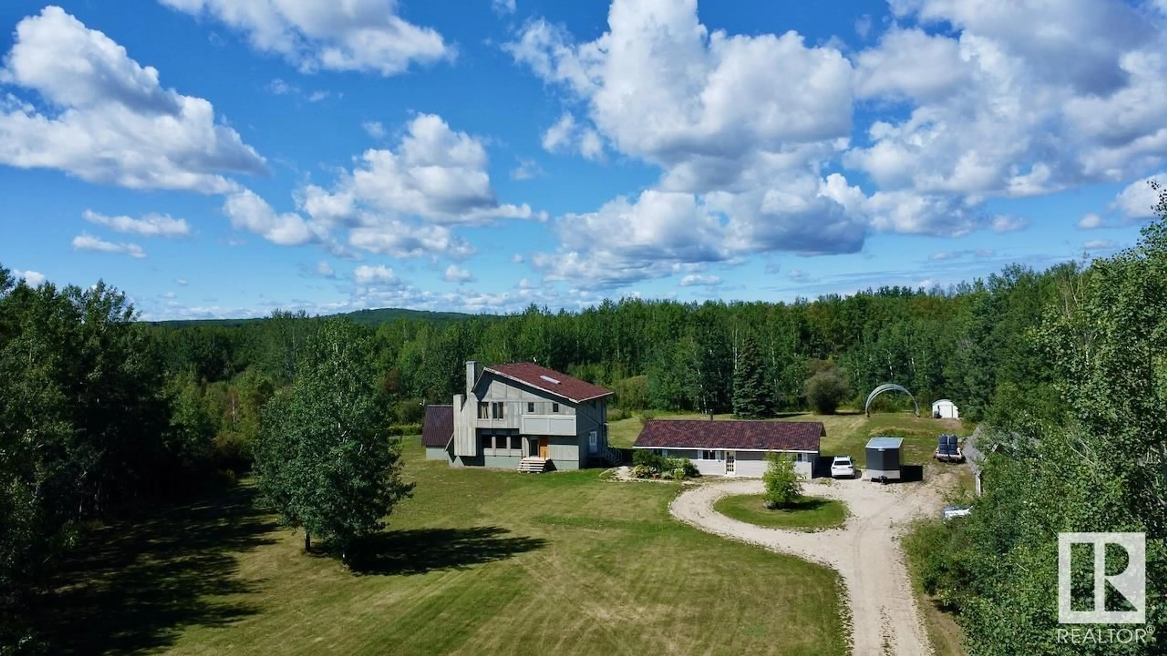 A pic from exterior of the house or condo, cottage for #51 53026 HGHWAY 31, Rural Parkland County Alberta T0E2B0