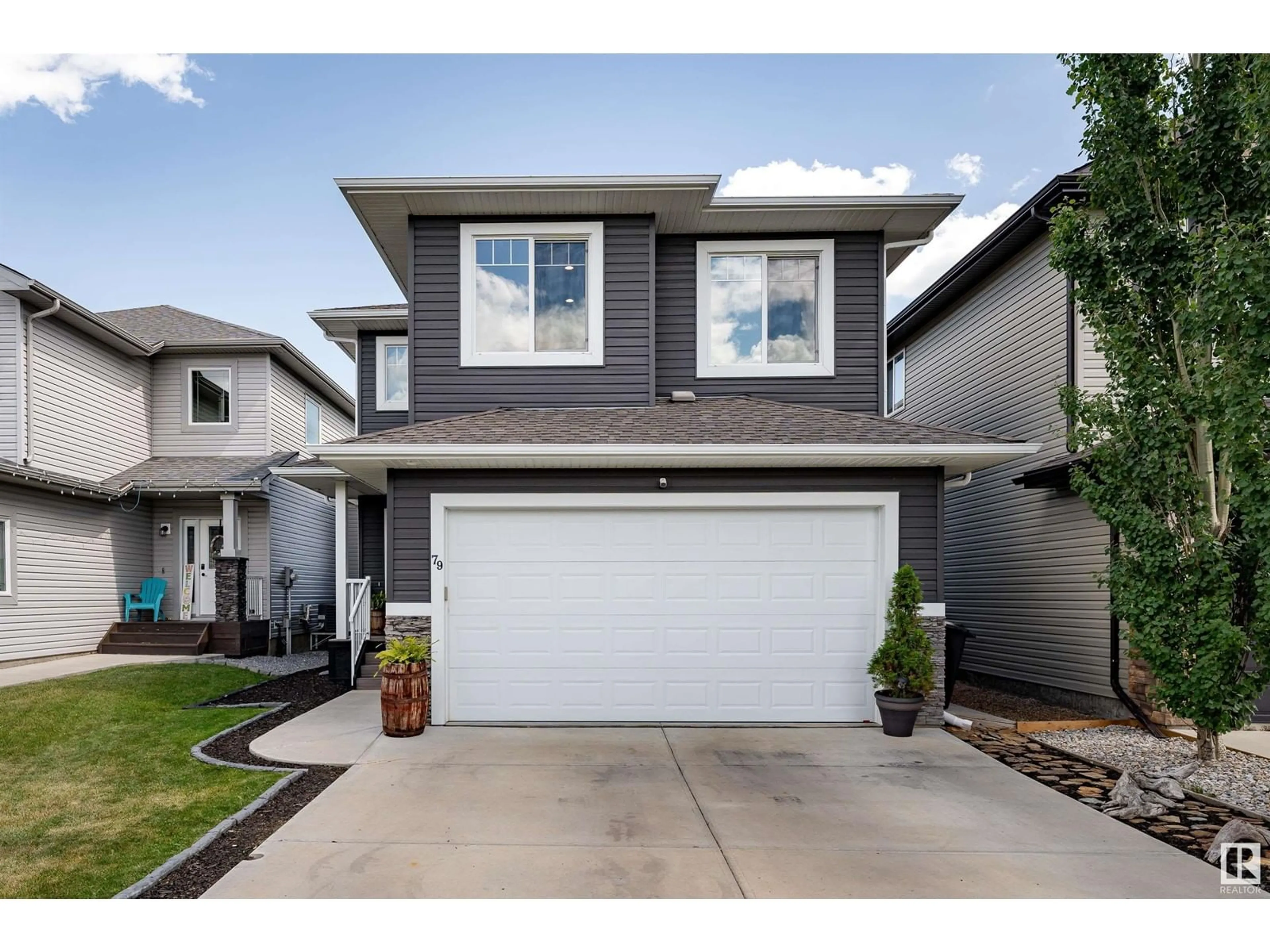 Frontside or backside of a home for 79 RIDGELAND WY, Fort Saskatchewan Alberta T8L0P5