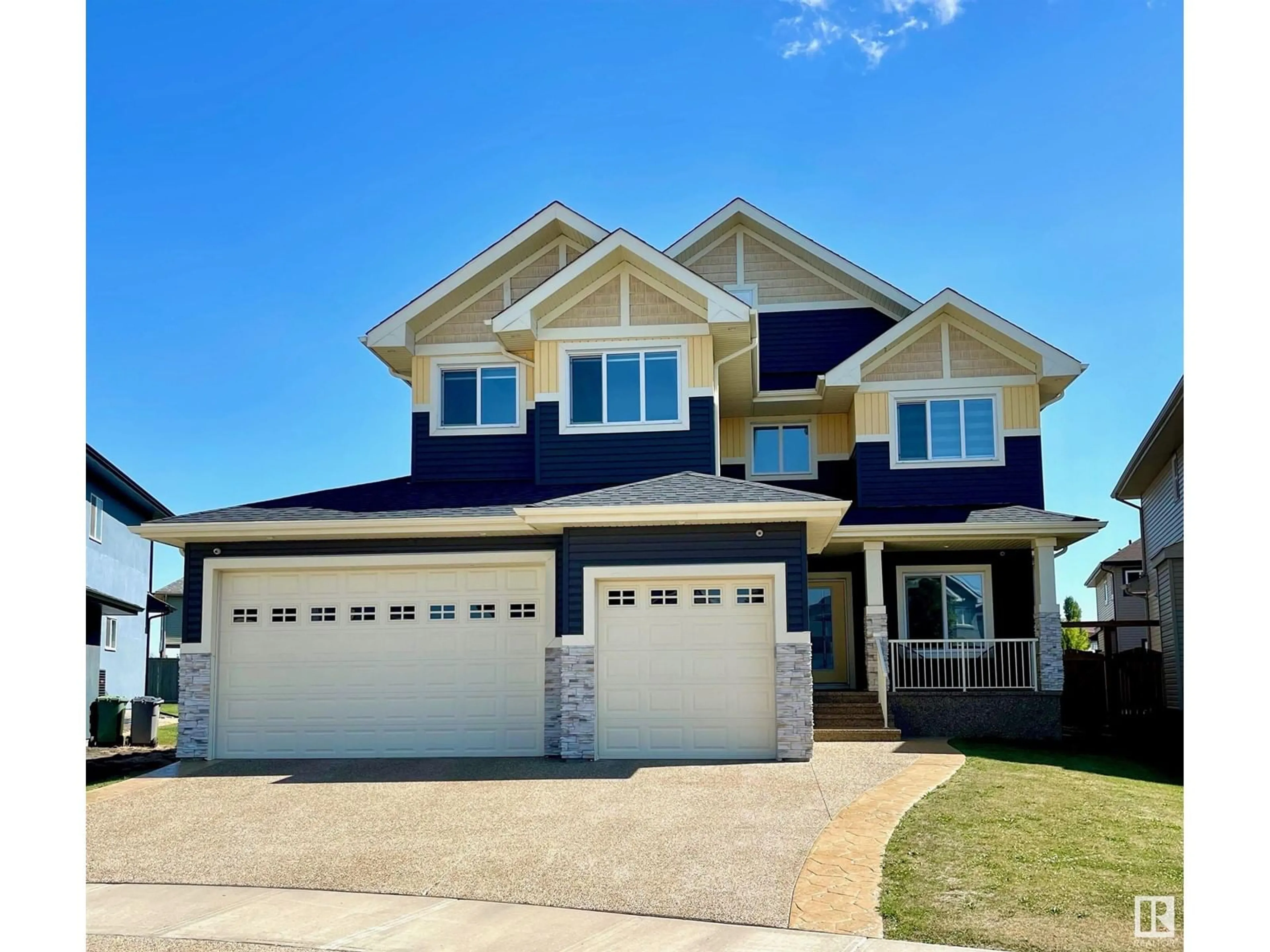 Frontside or backside of a home for 5506 POIRIER WY, Beaumont Alberta T4X2B4