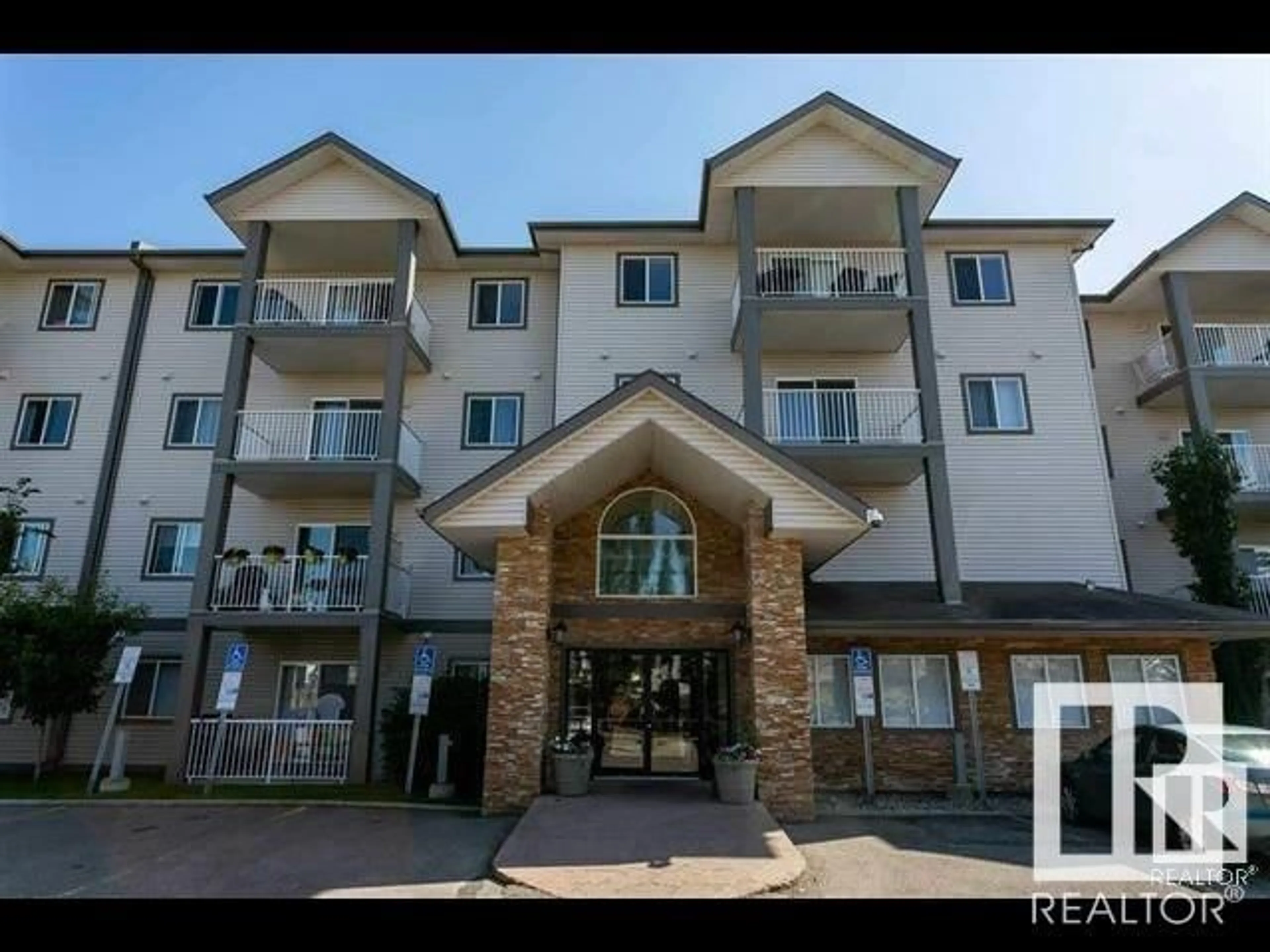 A pic from exterior of the house or condo for #427 3425 19 ST NW, Edmonton Alberta T6T2B5