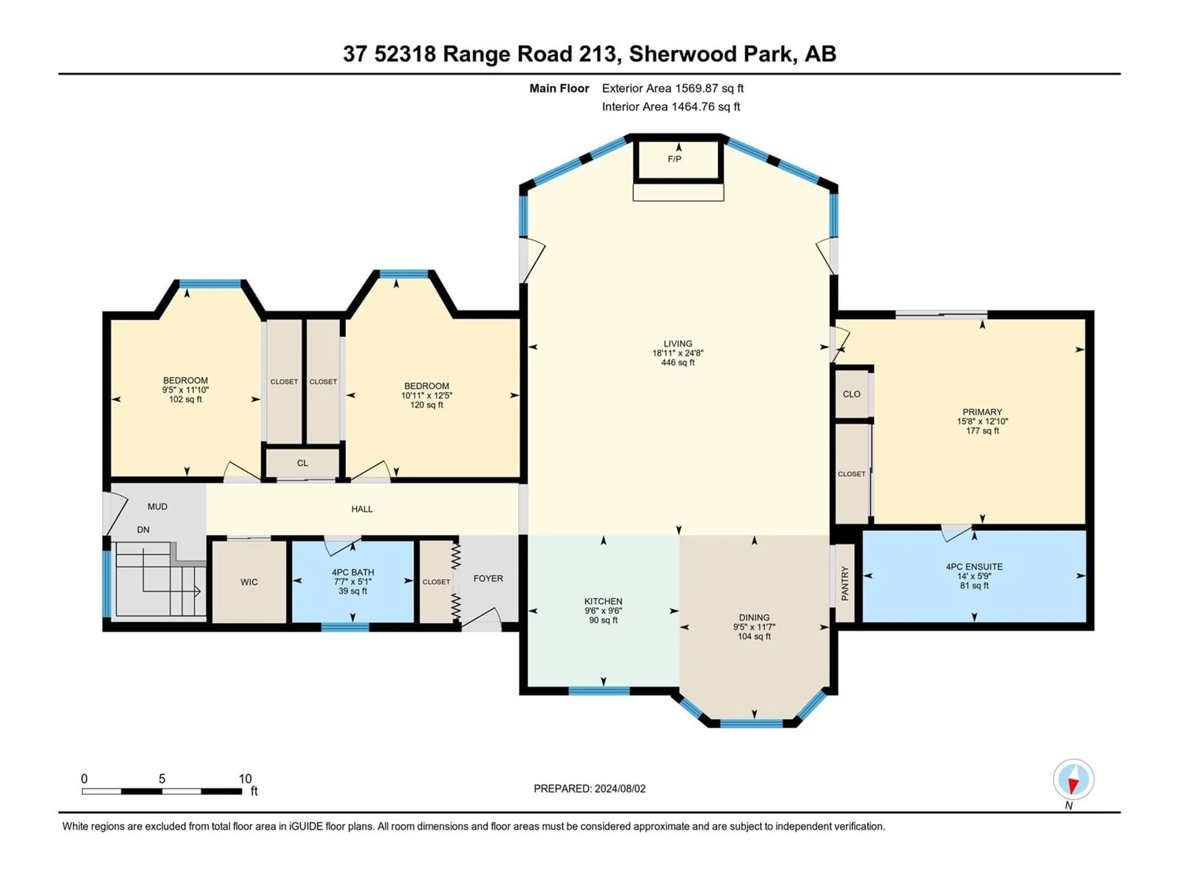 Floor plan for #37 52318 RGE RD 213, Rural Strathcona County Alberta T8G1C3