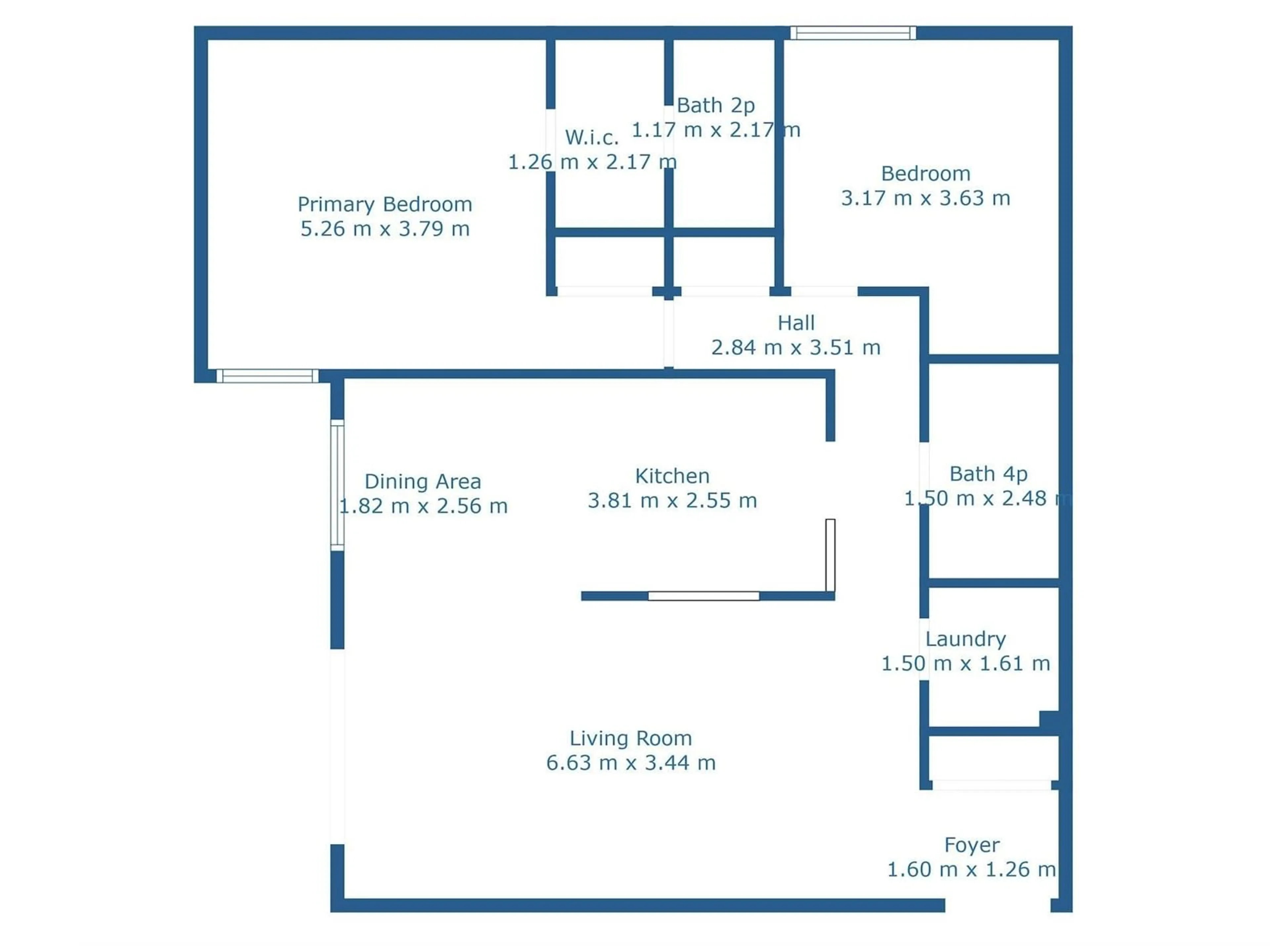 Floor plan for #101 11217 103 AV NW, Edmonton Alberta T5K2V9