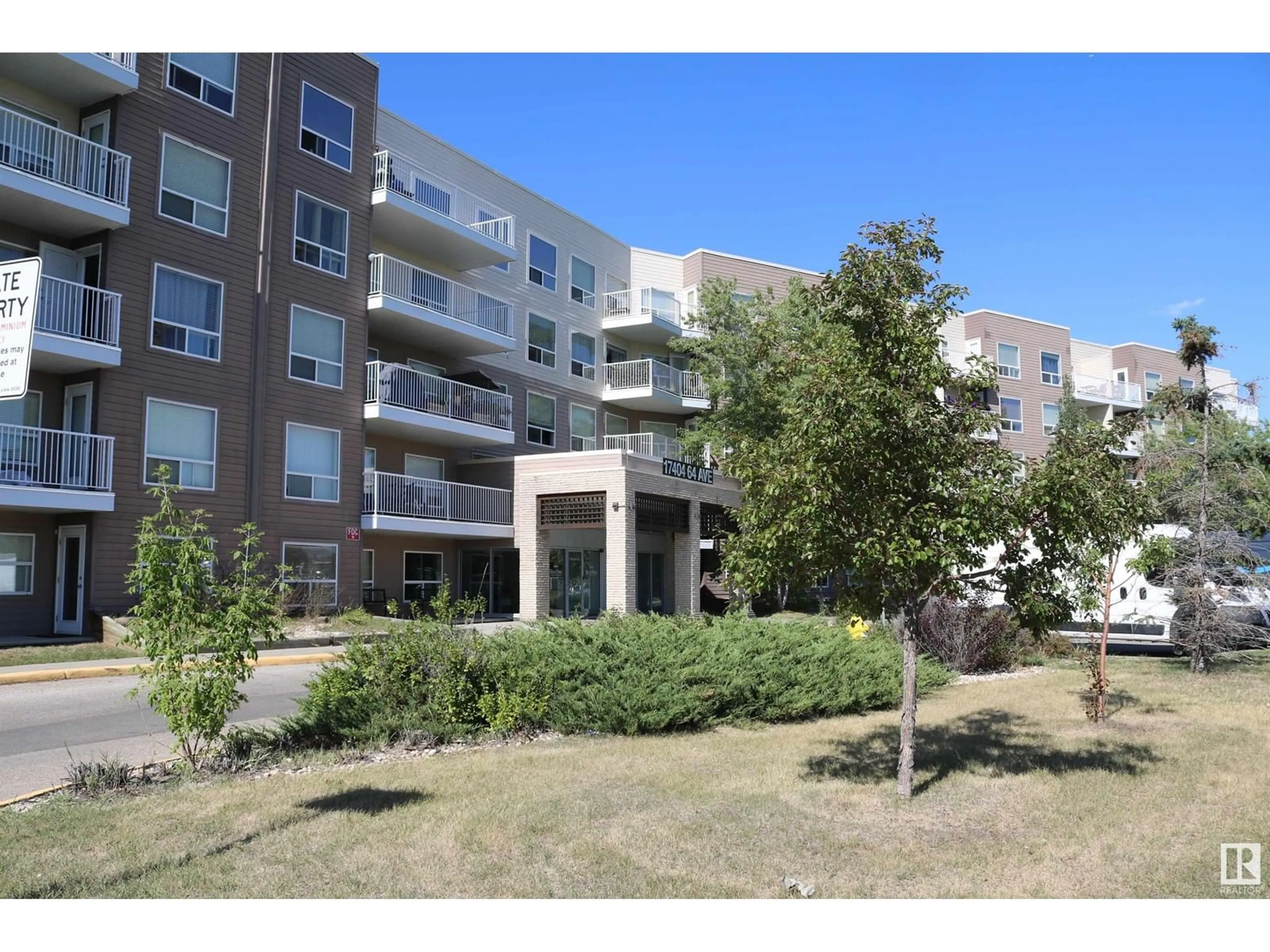 A pic from exterior of the house or condo for #522 17404 64 AV NW, Edmonton Alberta T5T6X4