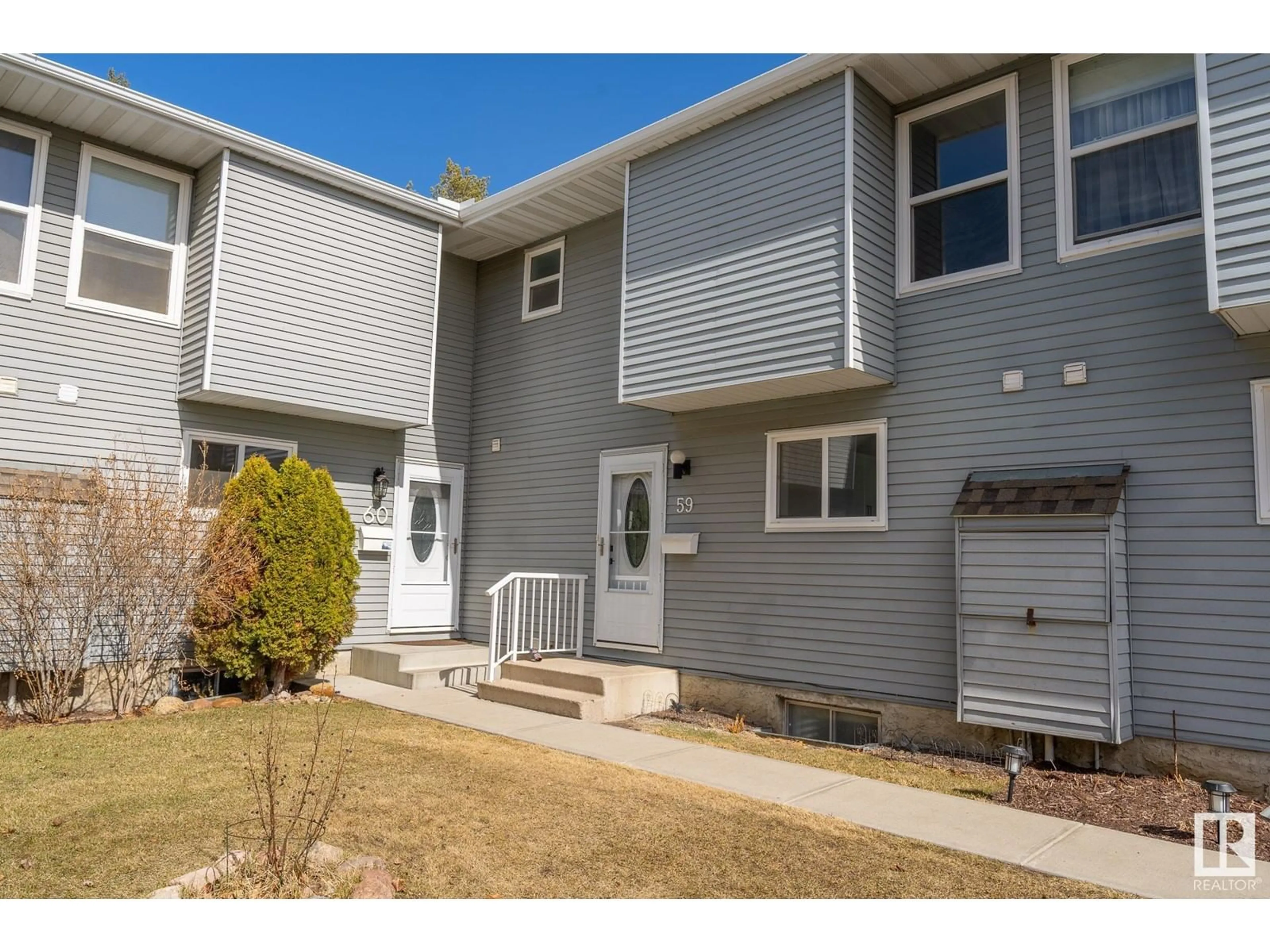 A pic from exterior of the house or condo for #32 4403 RIVERBEND RD NW, Edmonton Alberta T6H5S9