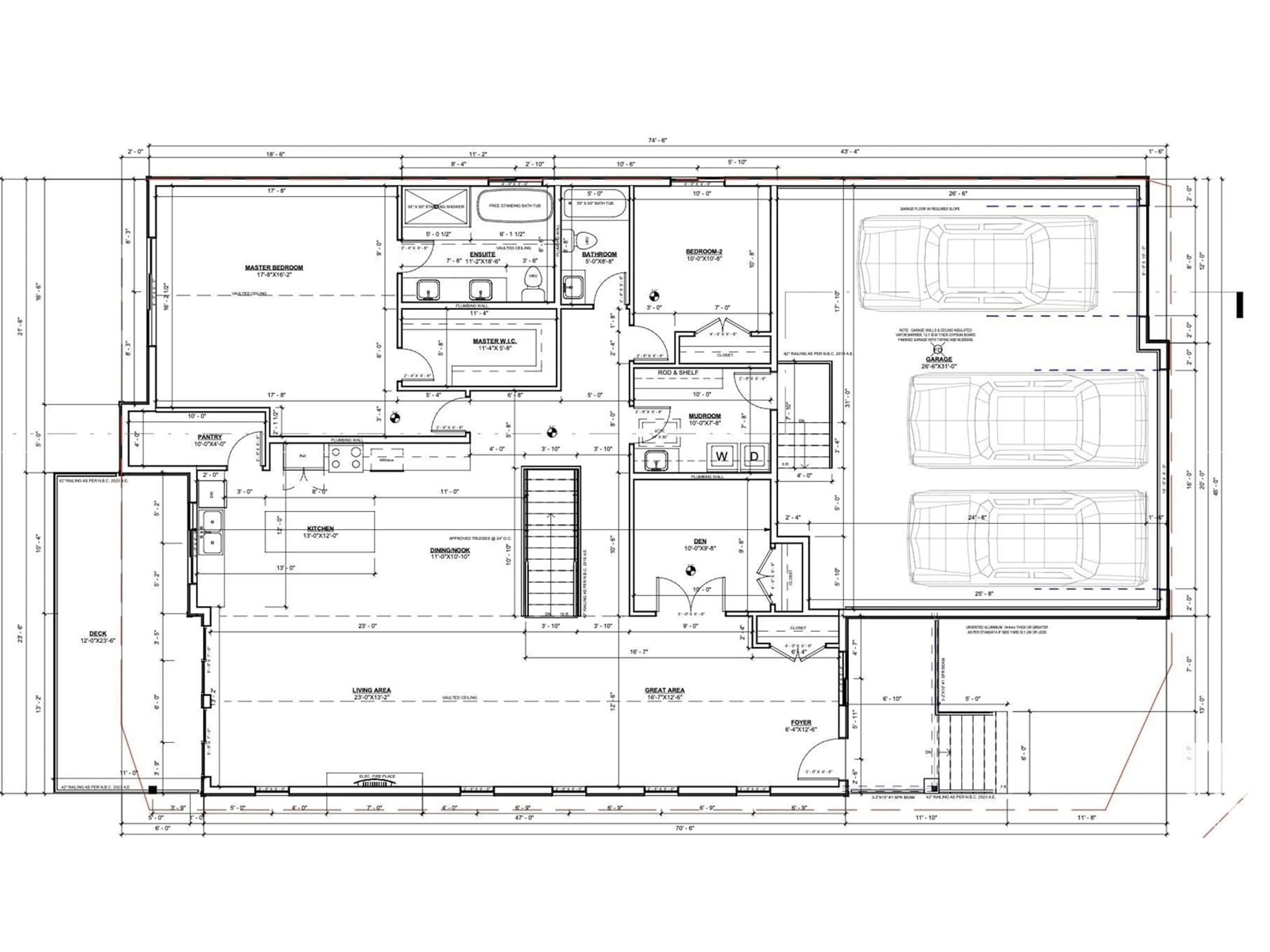 Floor plan for 30 Avonlea Way, Spruce Grove Alberta T7X0Y3