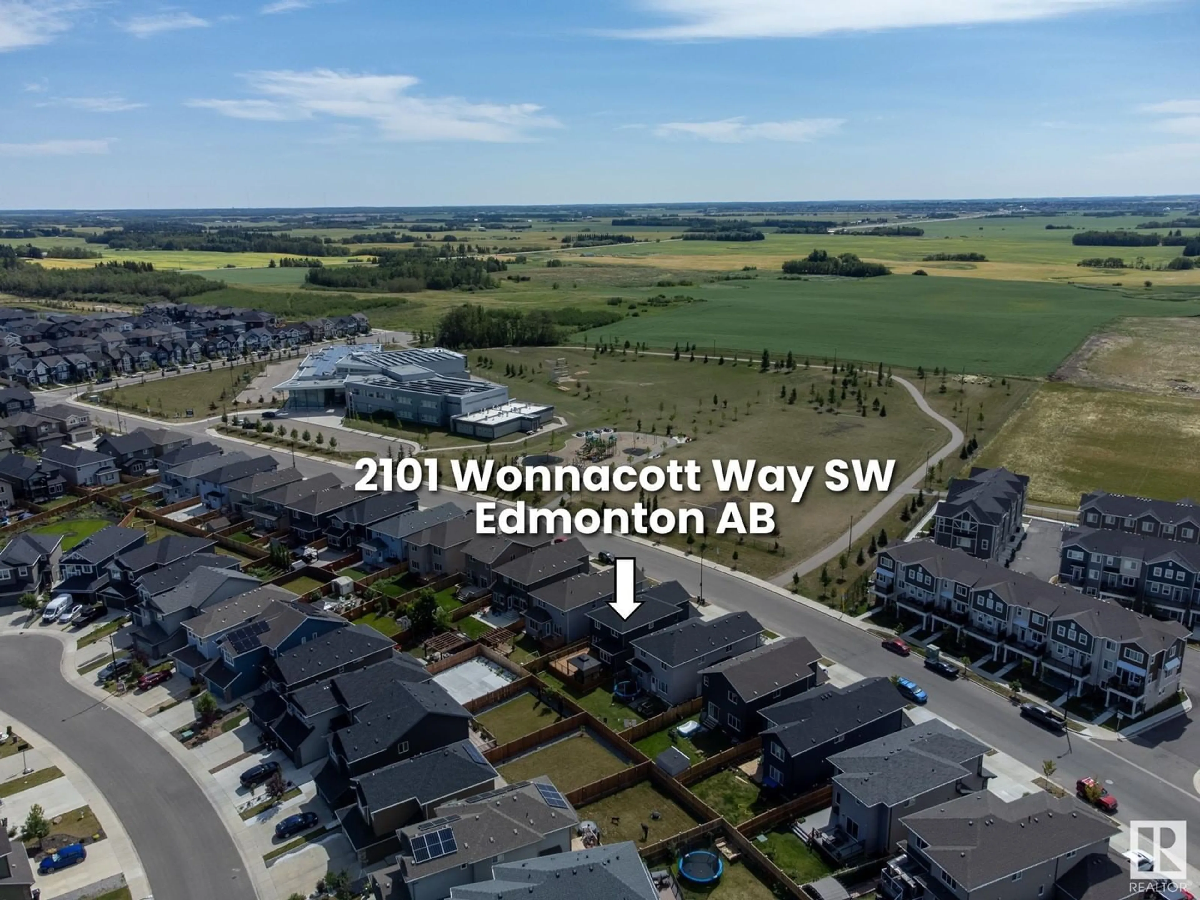 A pic from exterior of the house or condo for 2101 WONNACOTT WY SW, Edmonton Alberta T6X2H9