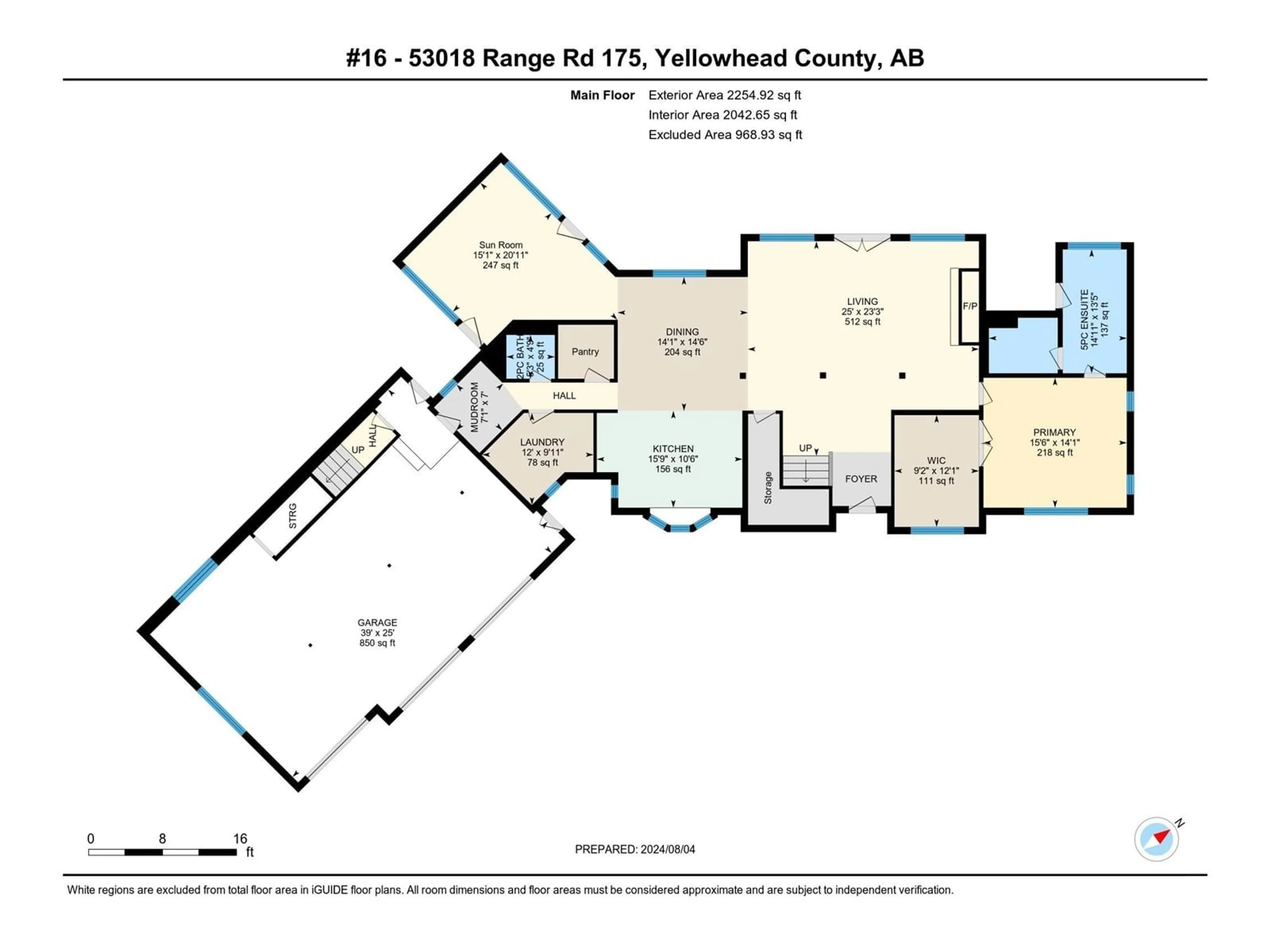 Floor plan for #16 53018 Range Road 175, Rural Yellowhead Alberta T7E3E8