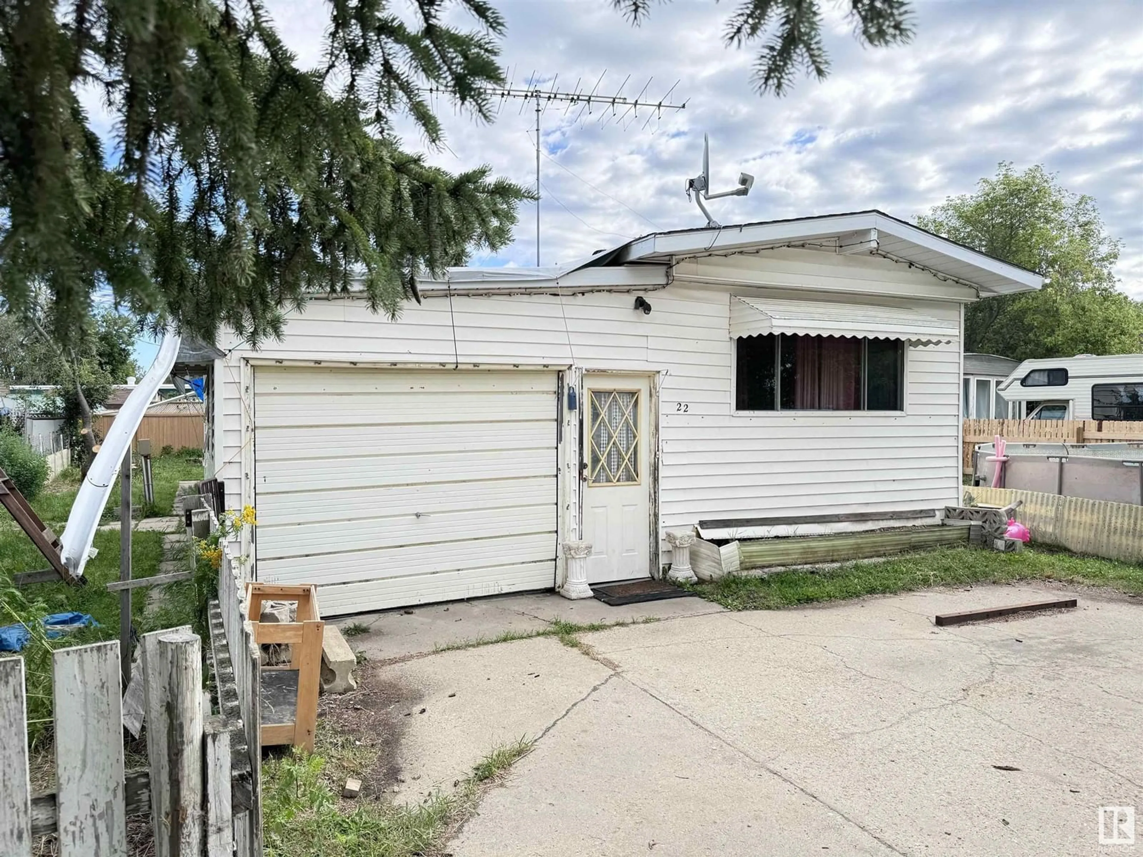 Frontside or backside of a home for #22 9501 104, Westlock Alberta T7P1M7