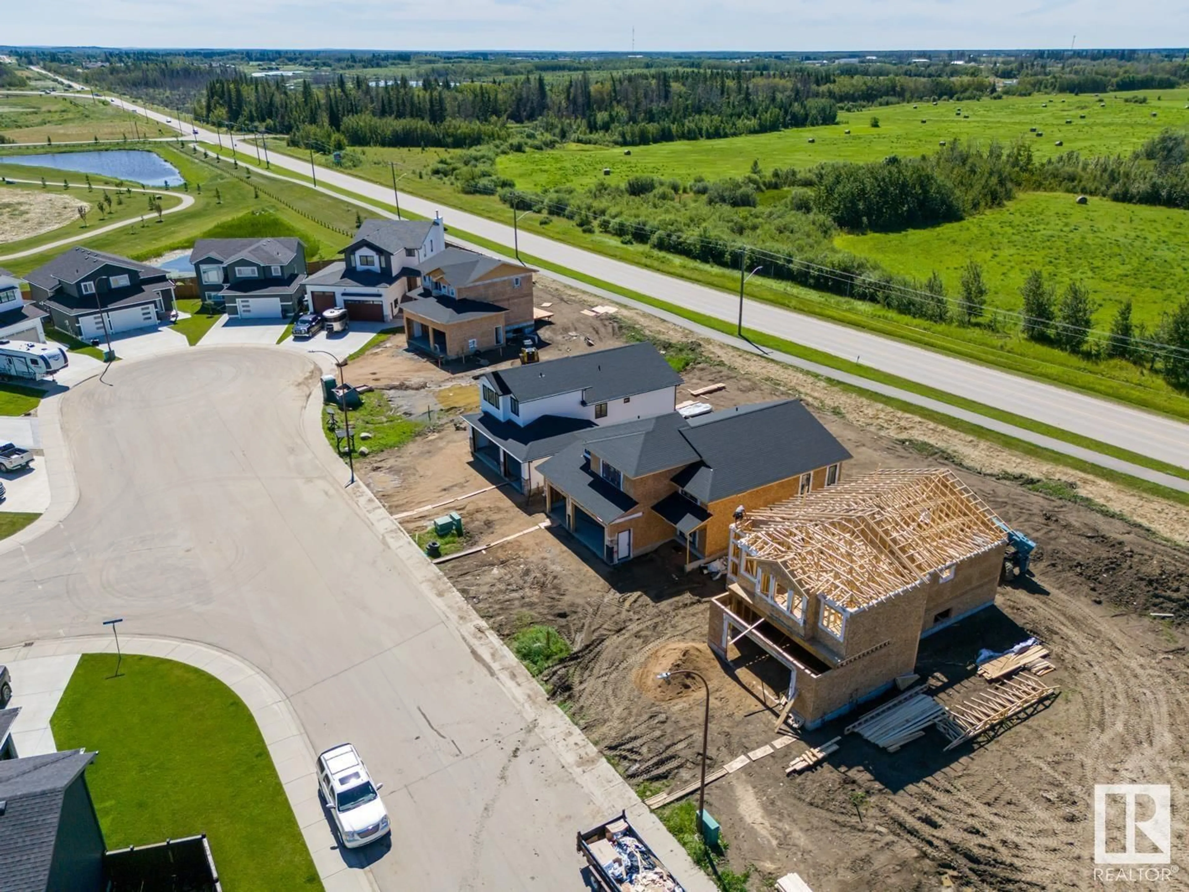 Frontside or backside of a home, the street view for 422 Lakewood WY, Cold Lake Alberta T9M0K7