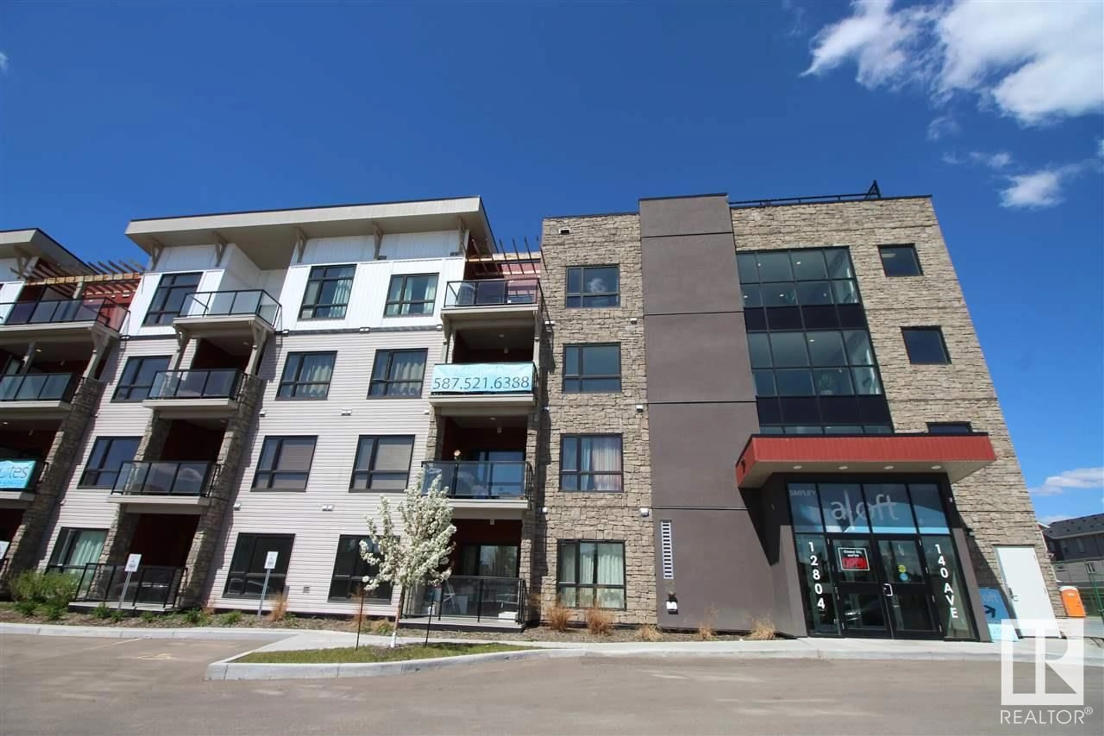 A pic from exterior of the house or condo for #220 12804 140 AV NW, Edmonton Alberta T6V0M3