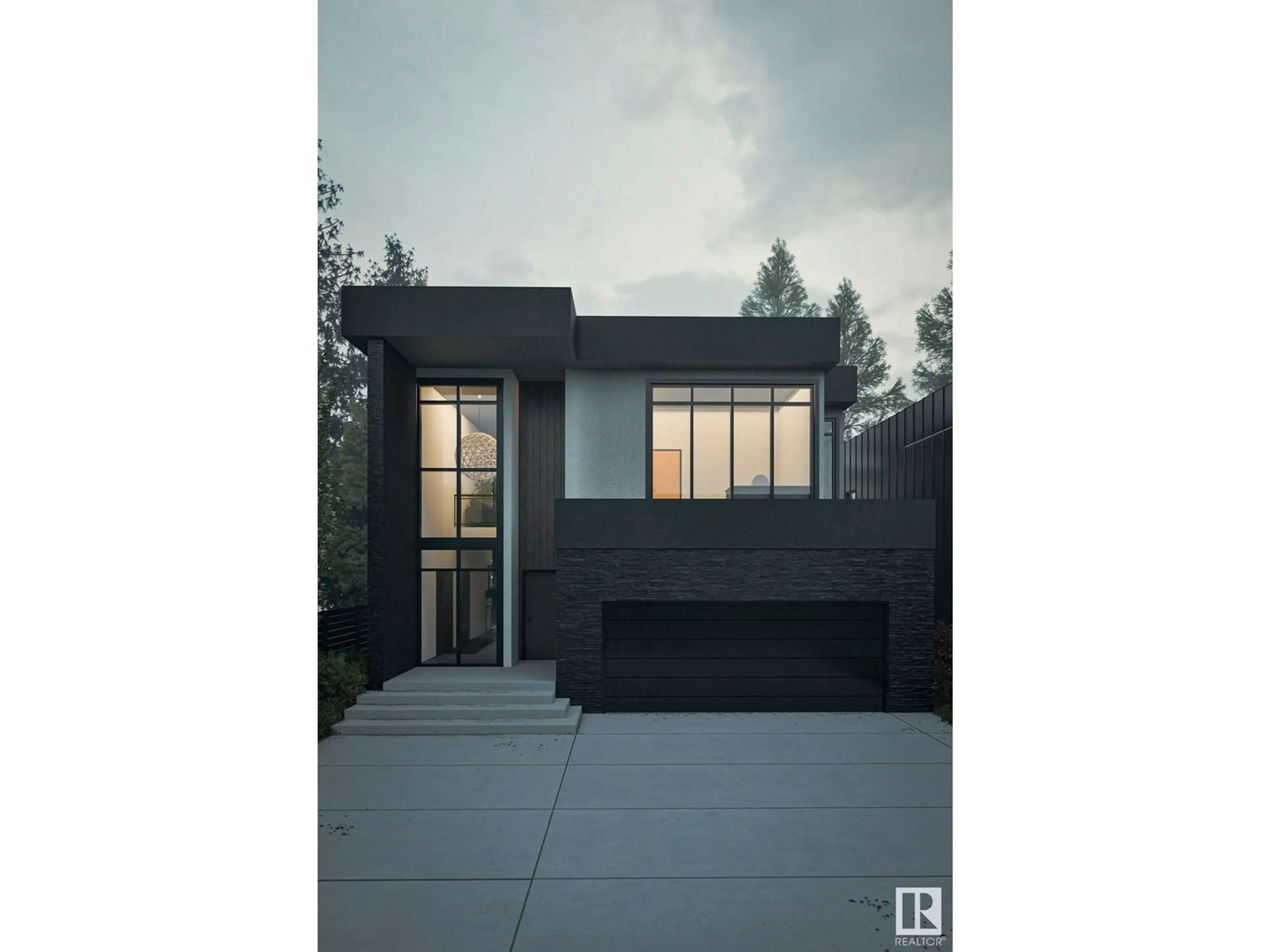 Frontside or backside of a home, the street view for 10720-57 ave NW, Edmonton Alberta T6H0Y6