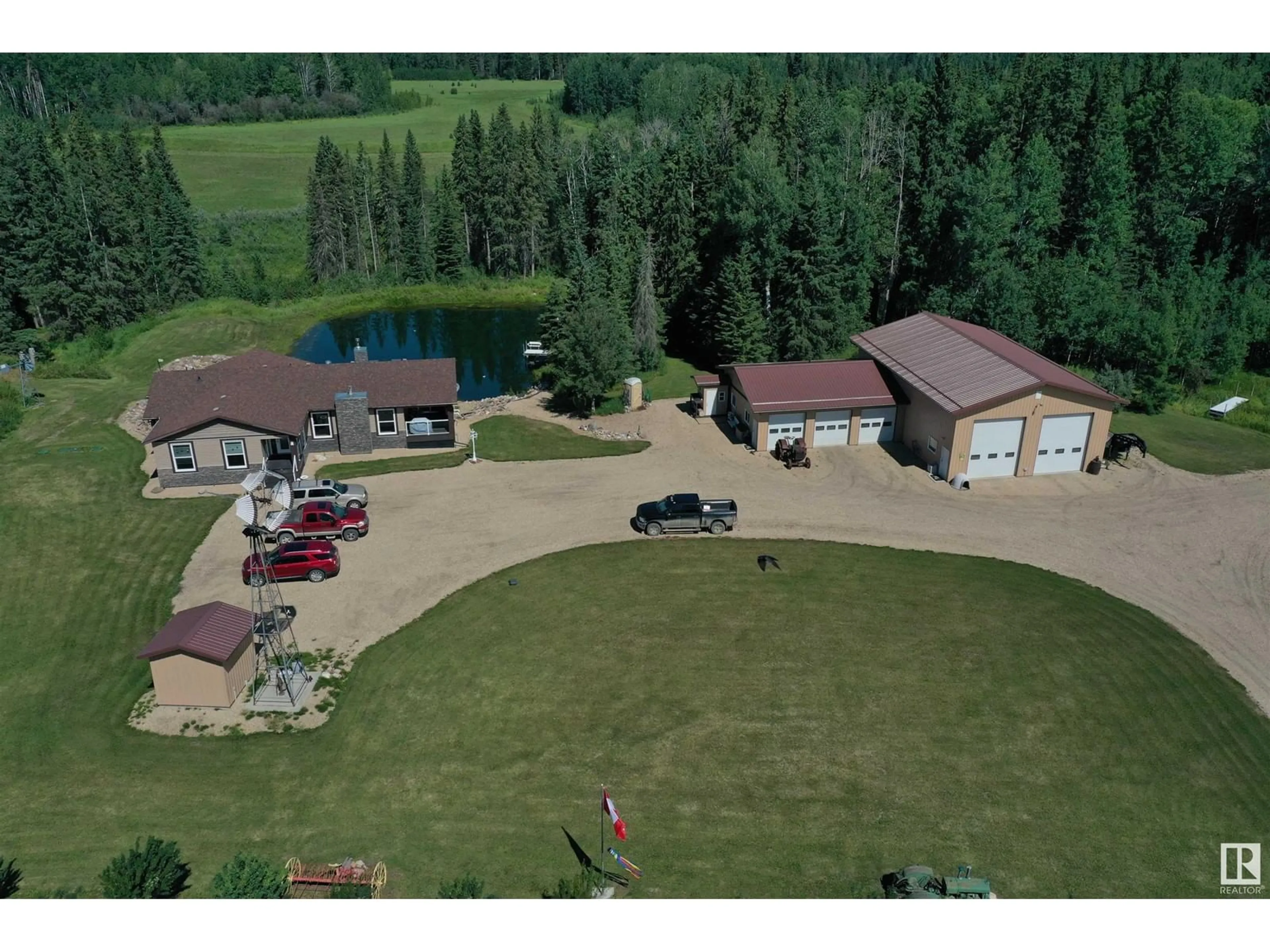 Frontside or backside of a home for 4528 Twp Rd 482, Rural Brazeau County Alberta T0C0P0