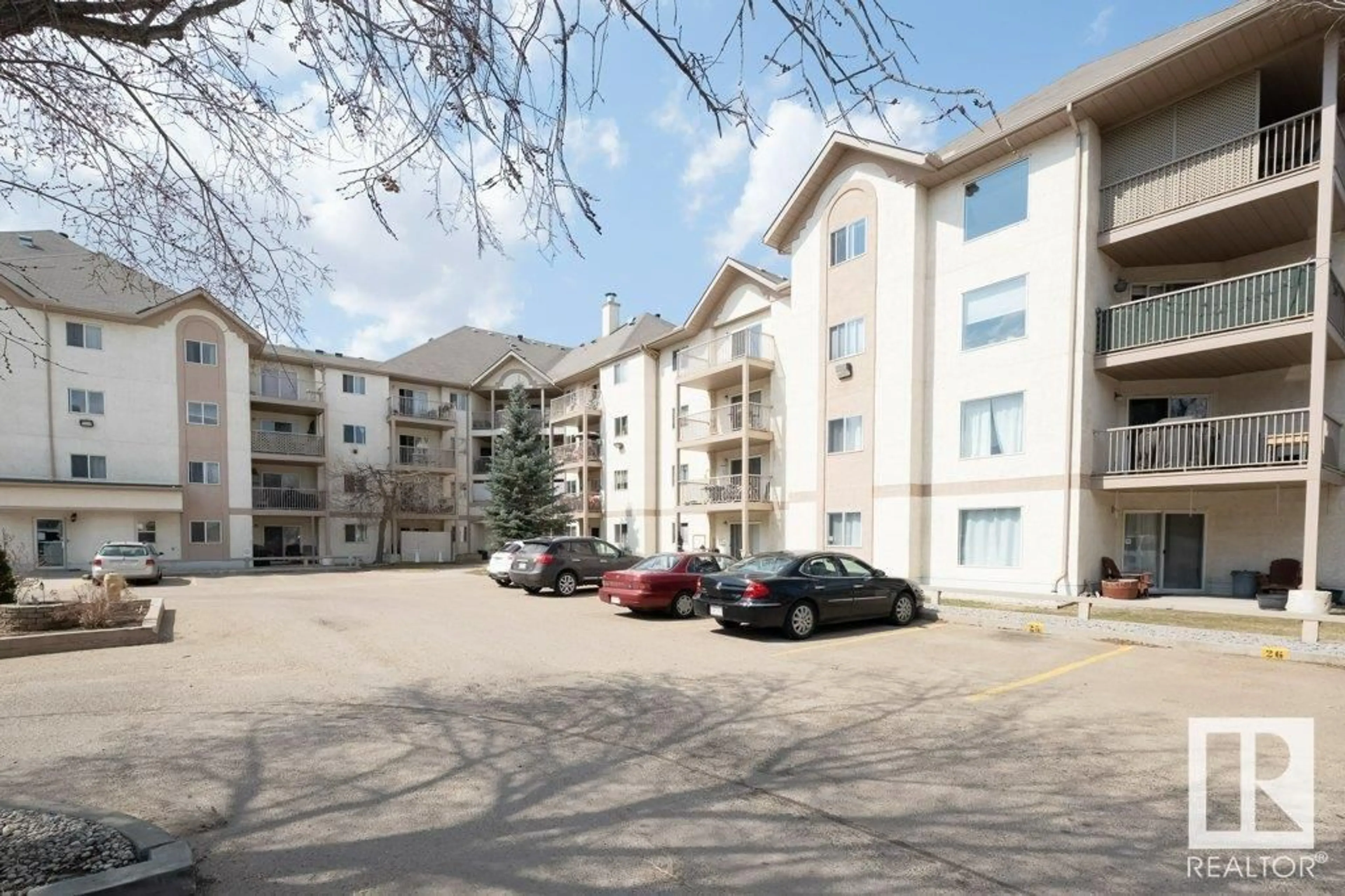 A pic from exterior of the house or condo for #313 11218 80 ST NW, Edmonton Alberta T5B4V9