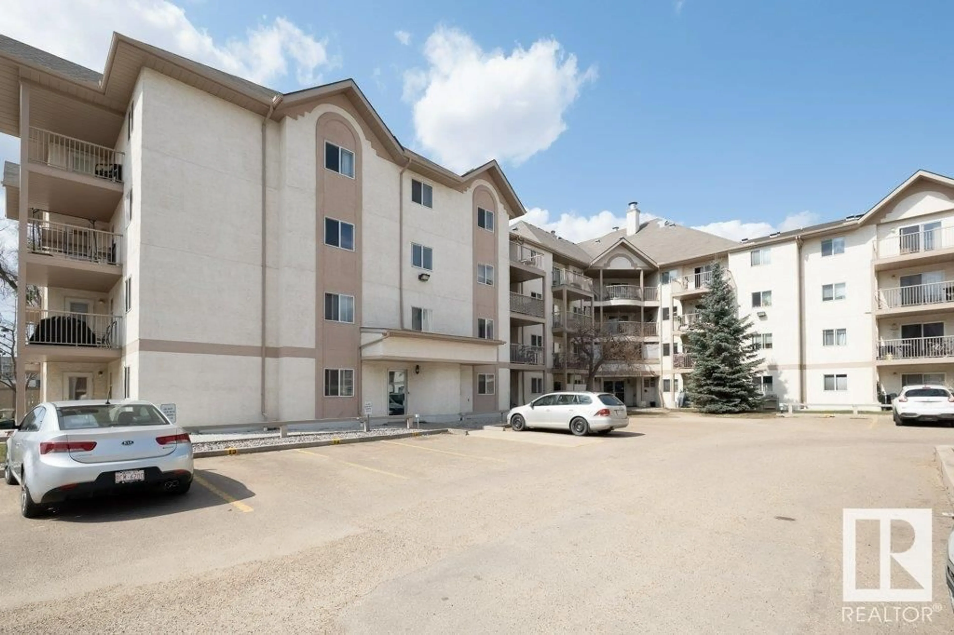 A pic from exterior of the house or condo for #313 11218 80 ST NW, Edmonton Alberta T5B4V9