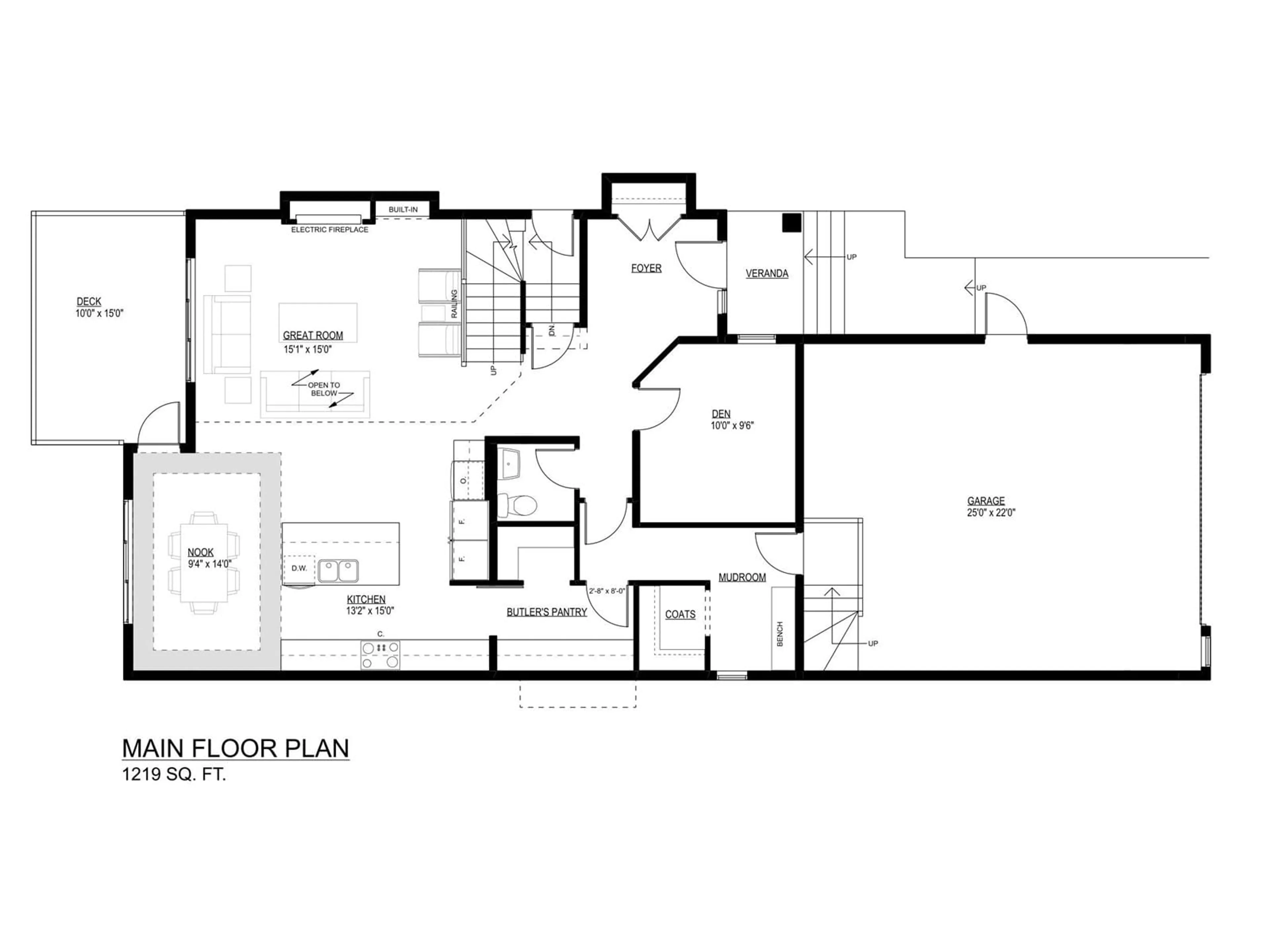 Floor plan for 98 Edgefield Way, St. Albert Alberta T8N1R8