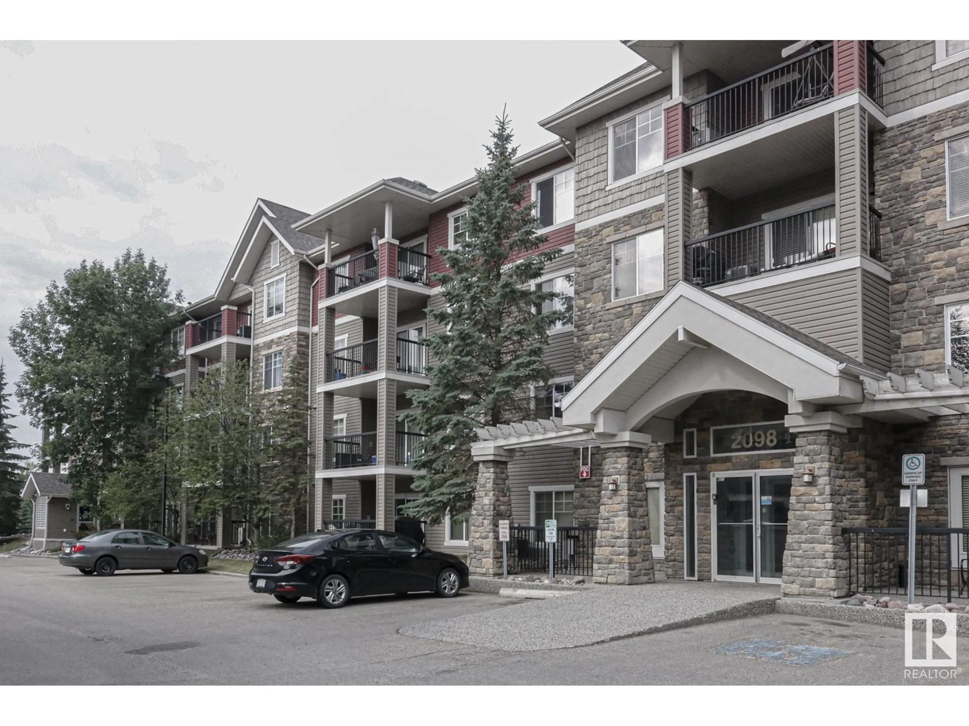 A pic from exterior of the house or condo for #411 2098 BLACKMUD CREEK DR SW SW, Edmonton Alberta T6W1T7