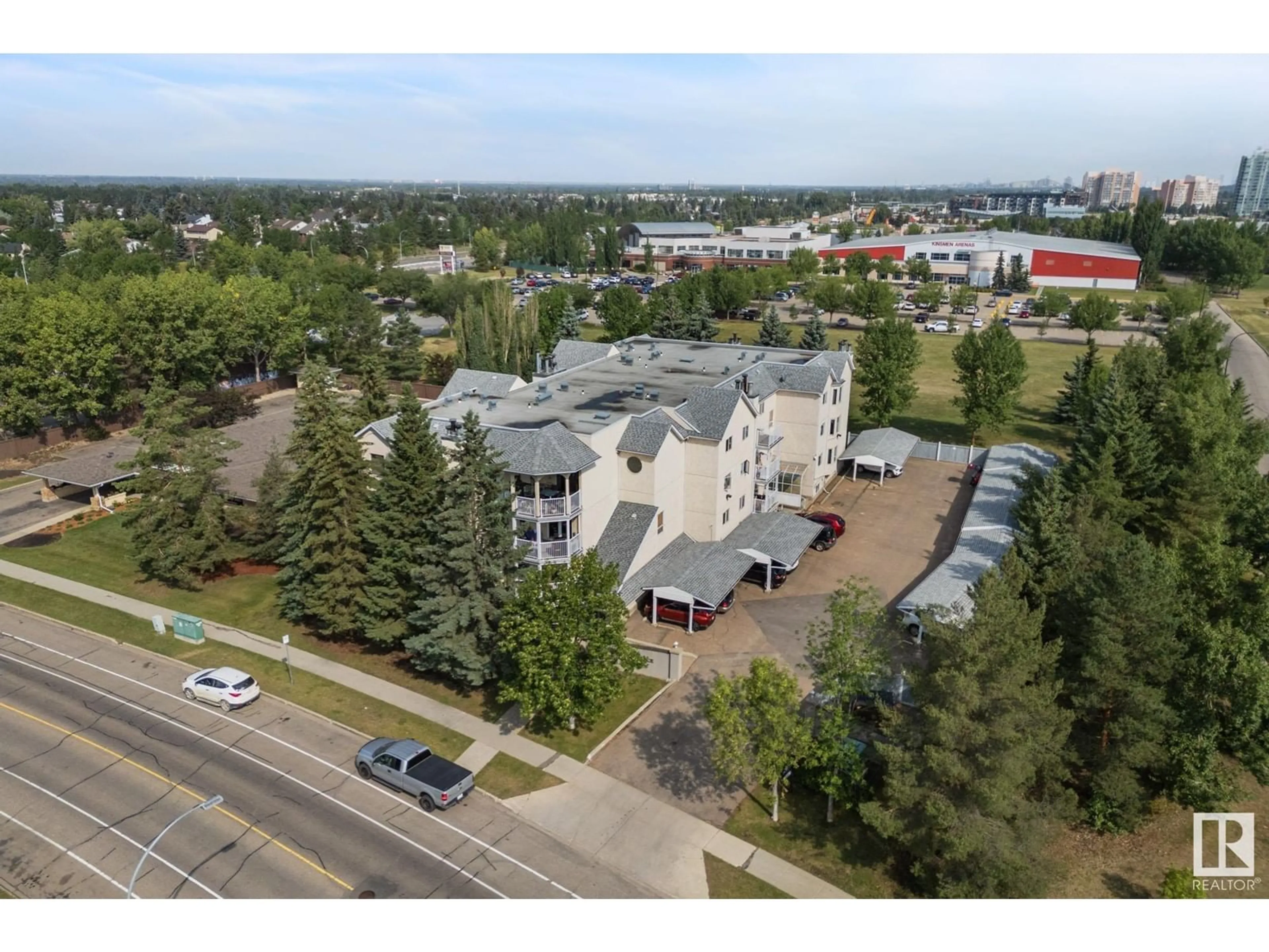 A pic from exterior of the house or condo for #406 11020 19 AV NW, Edmonton Alberta T6J6P5