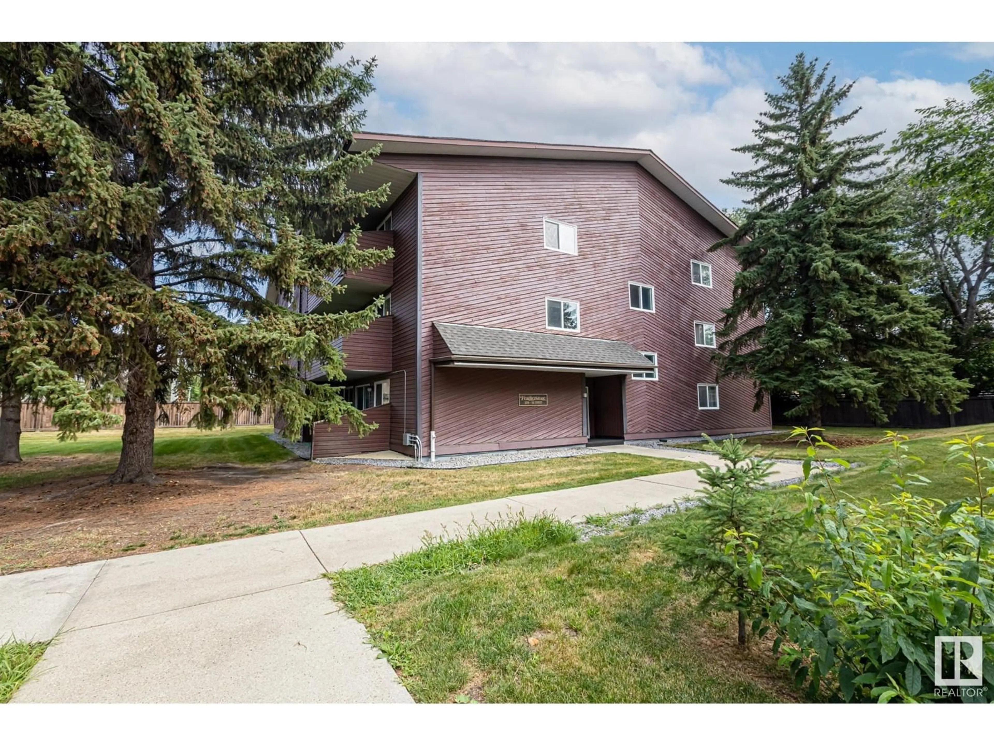 A pic from exterior of the house or condo for #317 2319 119 ST NW, Edmonton Alberta T6J4E2