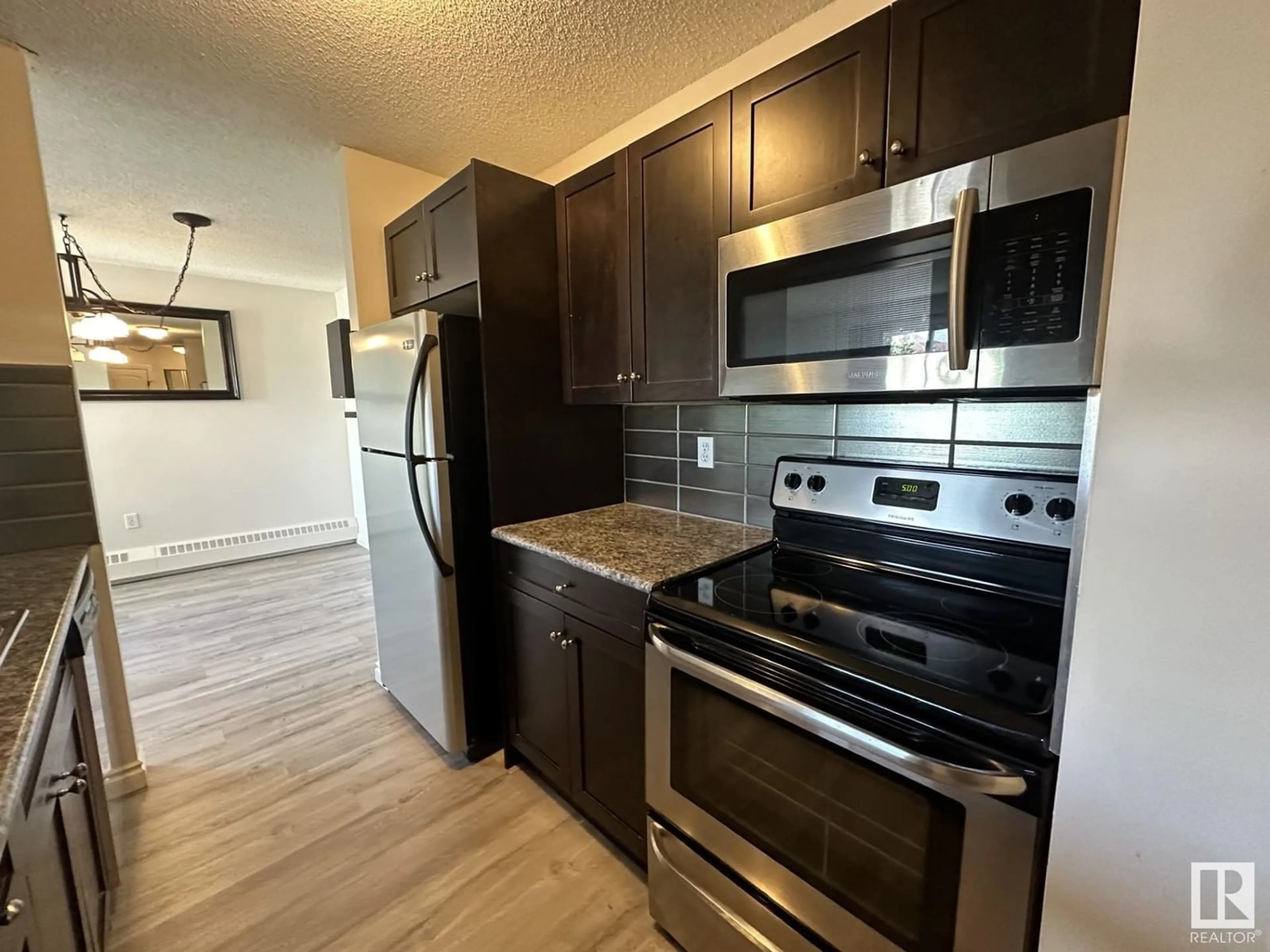 Standard kitchen for #446 10636 120 ST NW, Edmonton Alberta T5H4L5