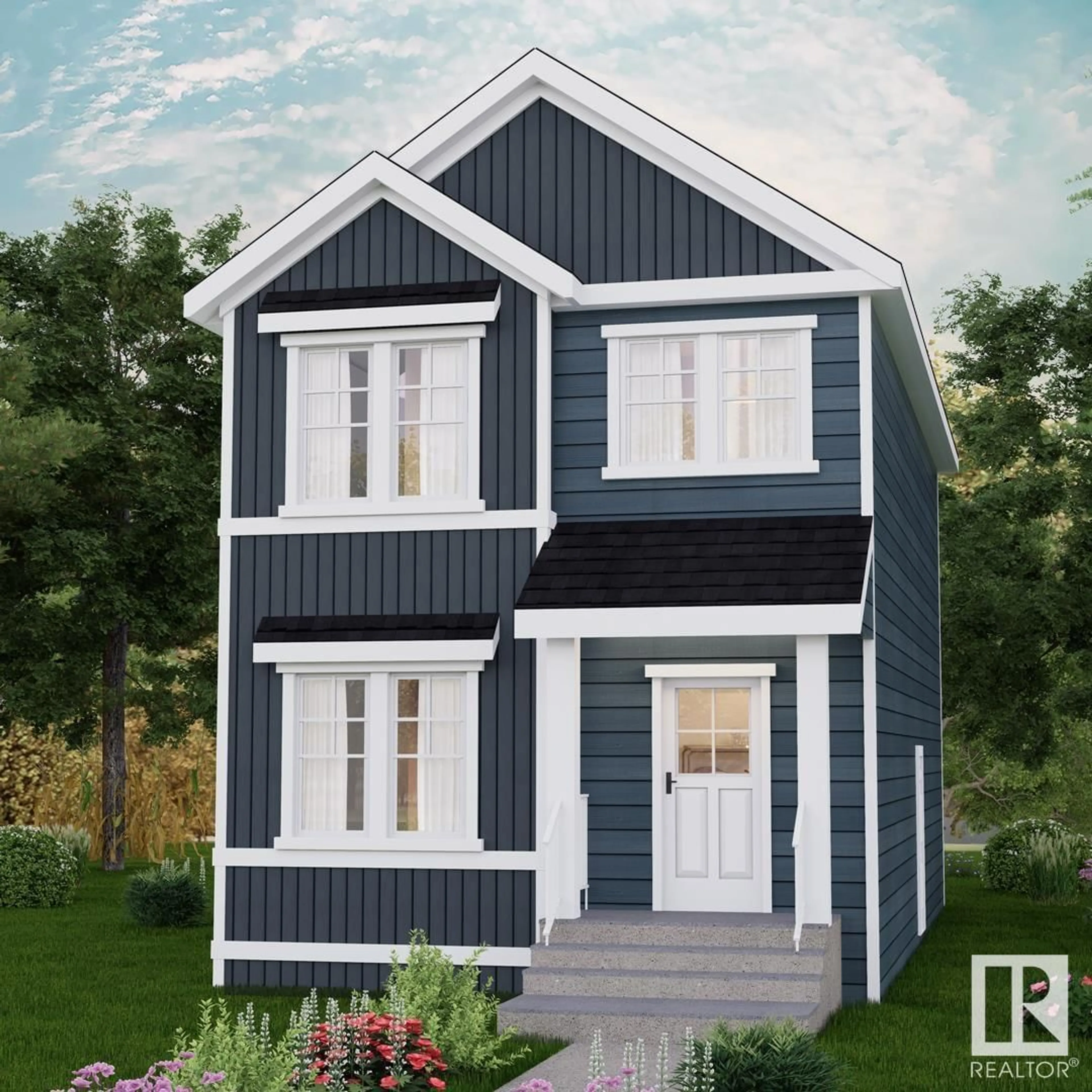 Home with vinyl exterior material for 9327 221 ST NW, Edmonton Alberta T5T6C9